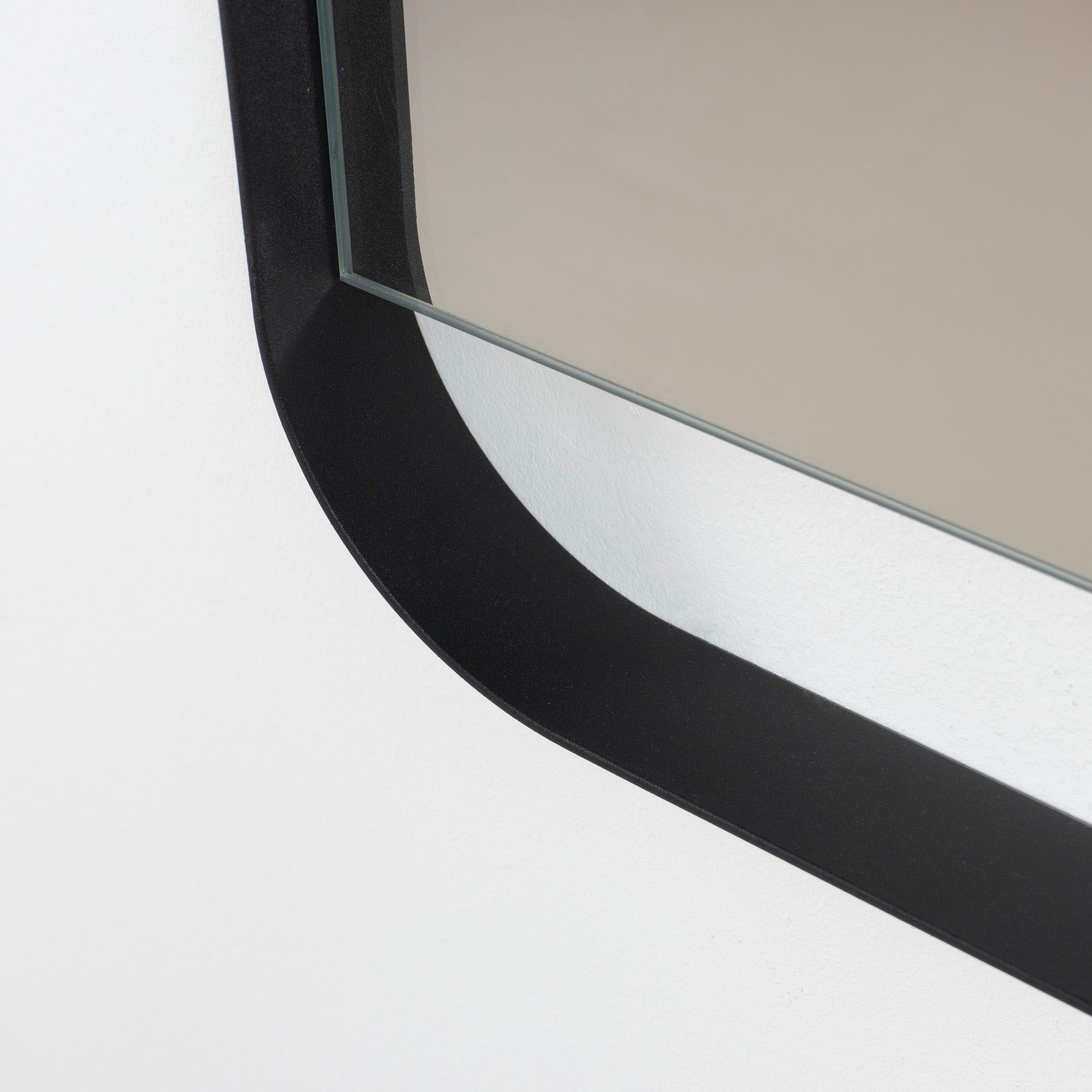 Spinder Design Wandspiegel »REX MIRROR Spiegel - Schwarz«, Metall, Breite 46 cm