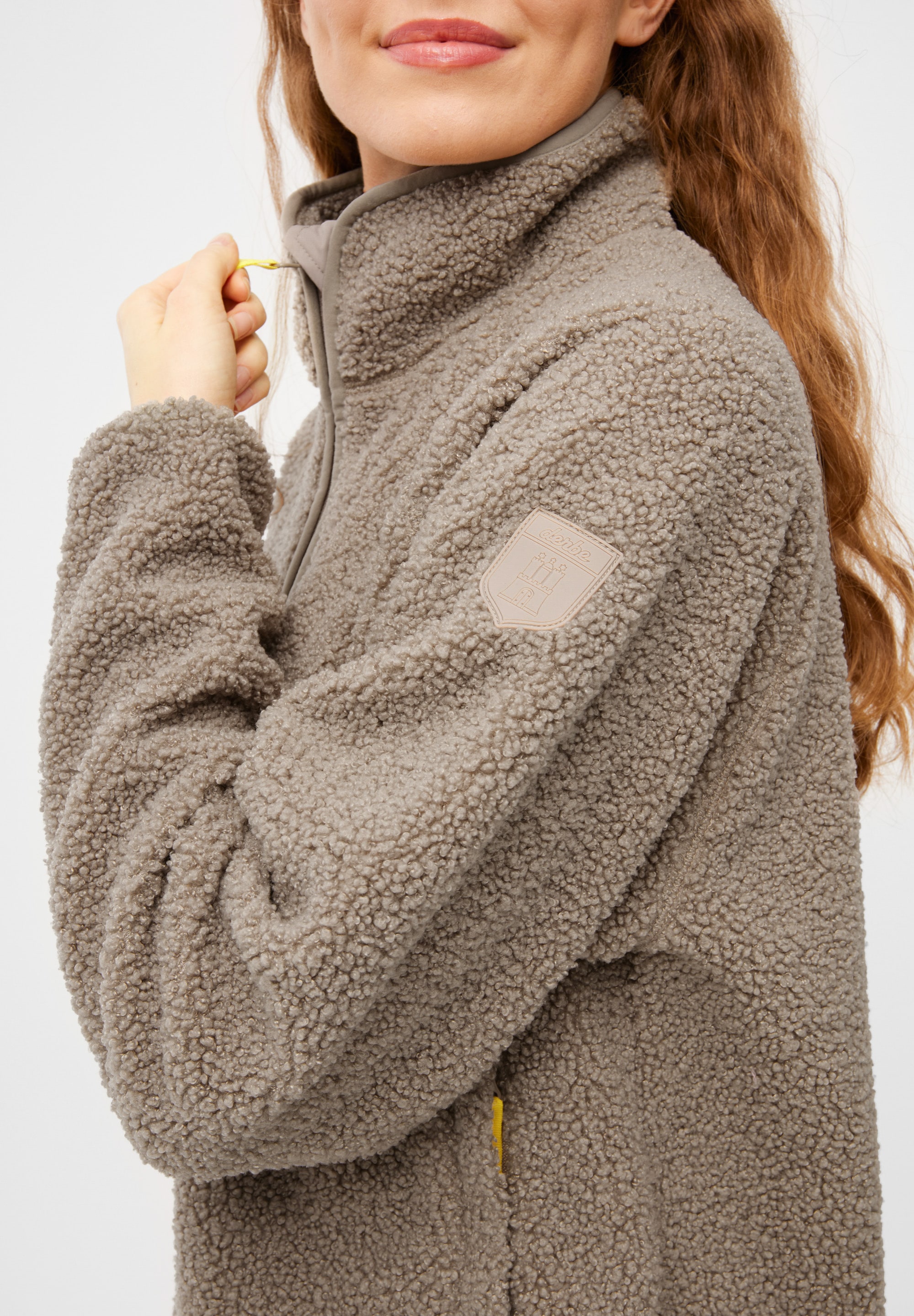 Derbe Fleecejacke »Kuschelby«, Kuschelige Damen Fleece Jacke aus nachhaltigen Materialien