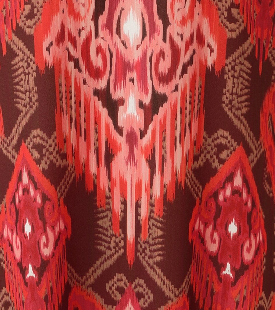 Aniston CASUAL Minikleid, mit farbharmonischem Folklore-Druck - NEUE KOLLEKTION