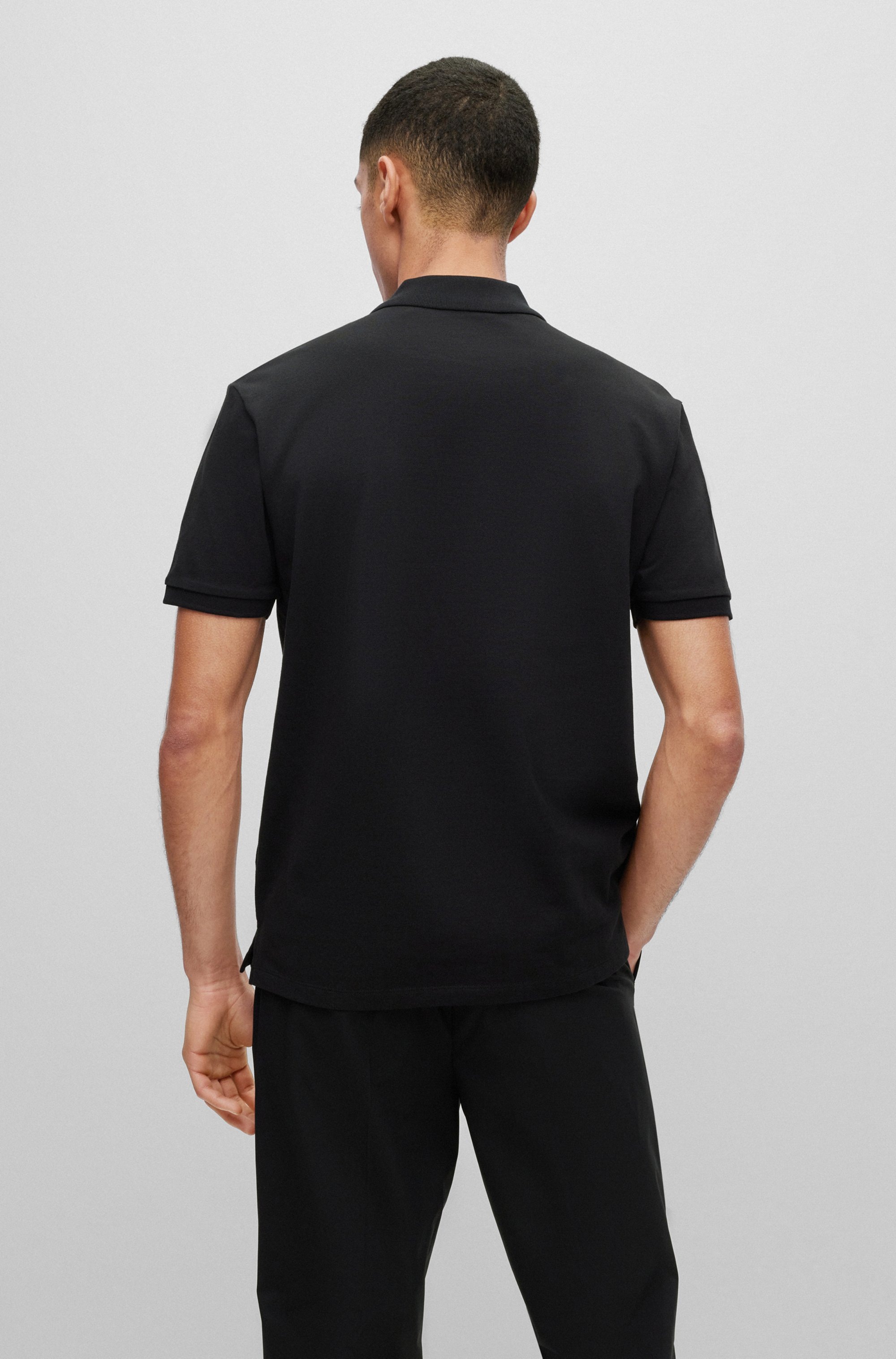HUGO Poloshirt "Donos" Regular Fit, Baumwoll-Piqué günstig online kaufen