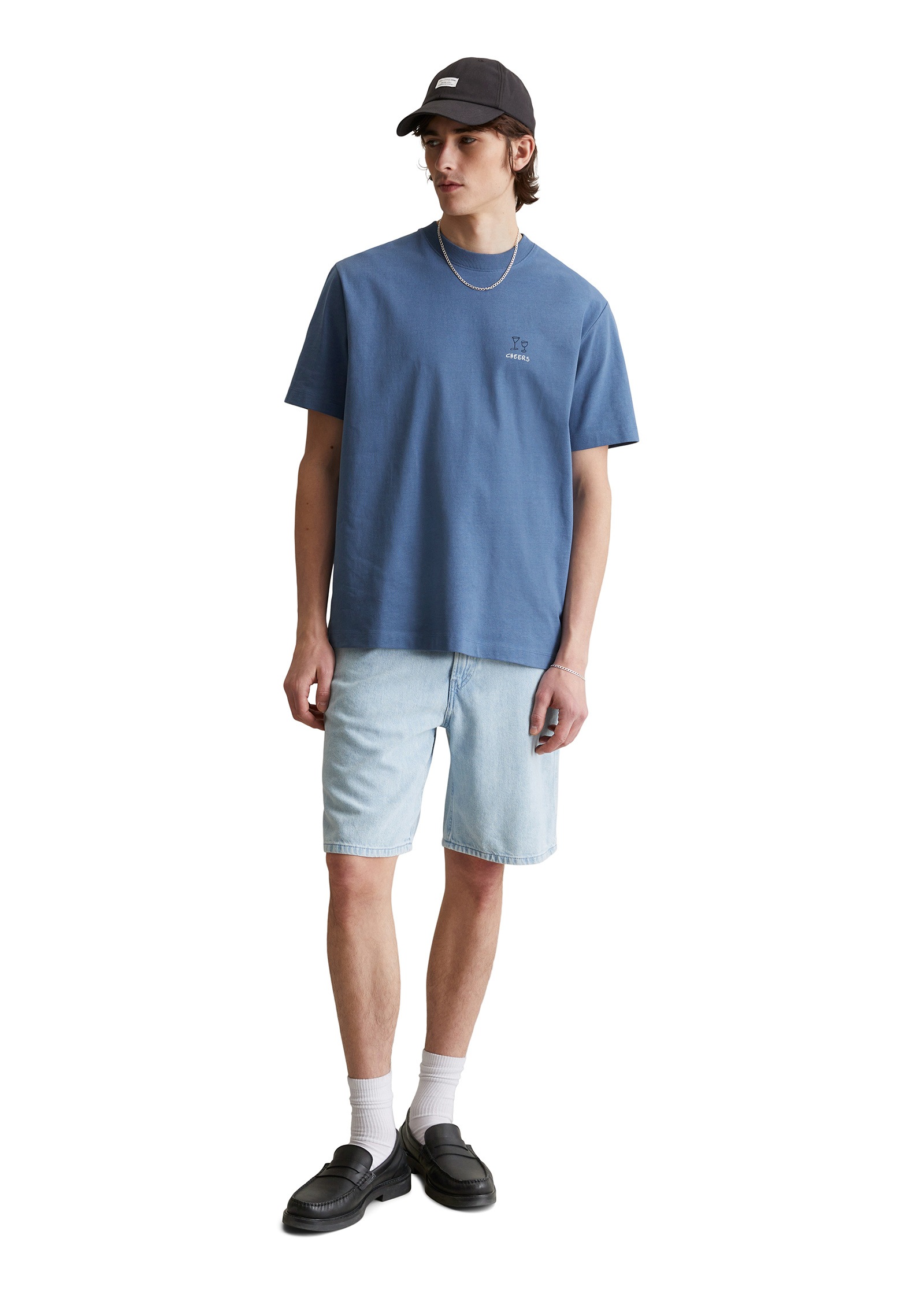 Marc O'Polo DENIM T-Shirt »aus reiner Bio-Baumwolle«