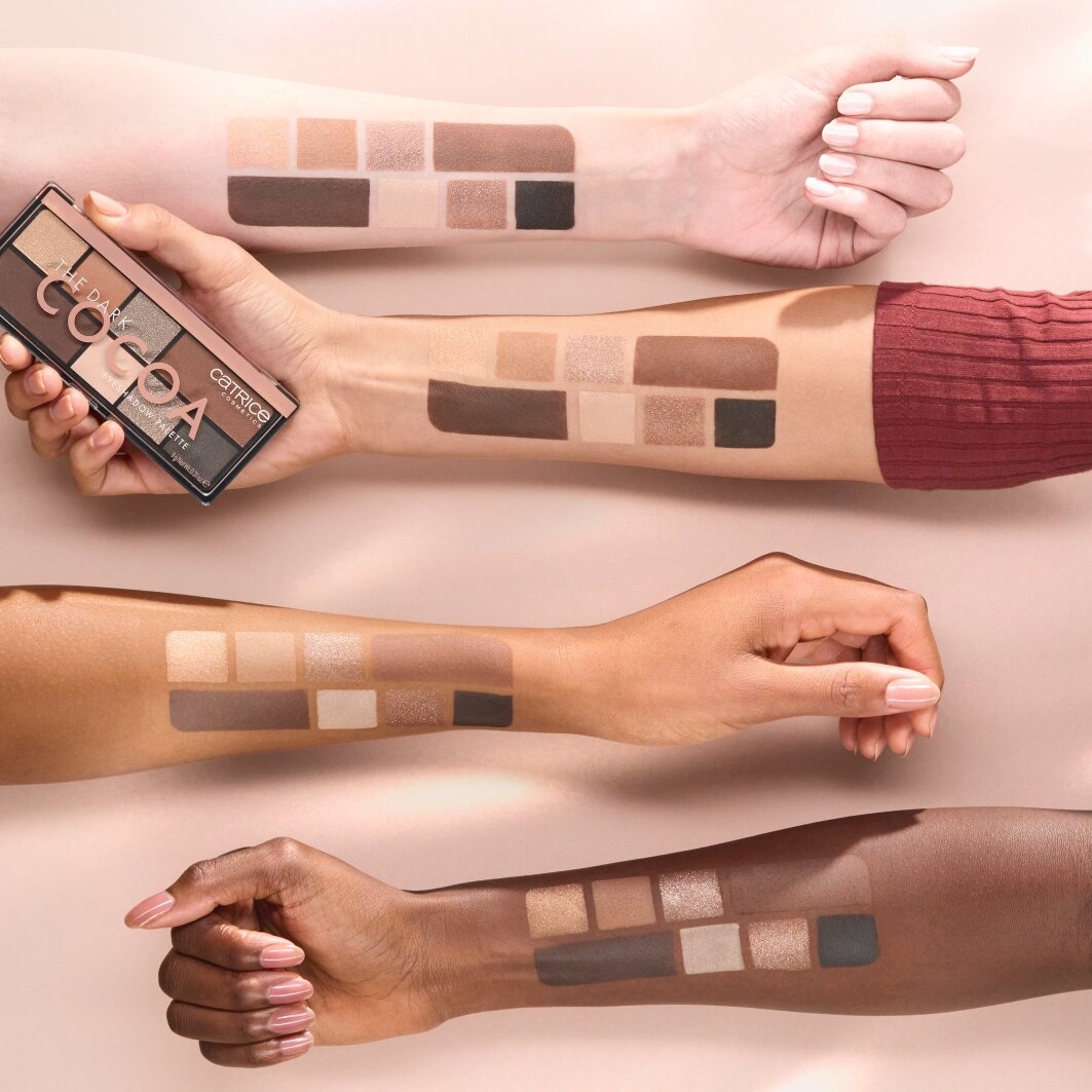 Catrice Lidschatten-Palette »Eyeshadow Palette«, Hochpigmentierte Nuancen für vielseitige und kreative Augen-Makeups.