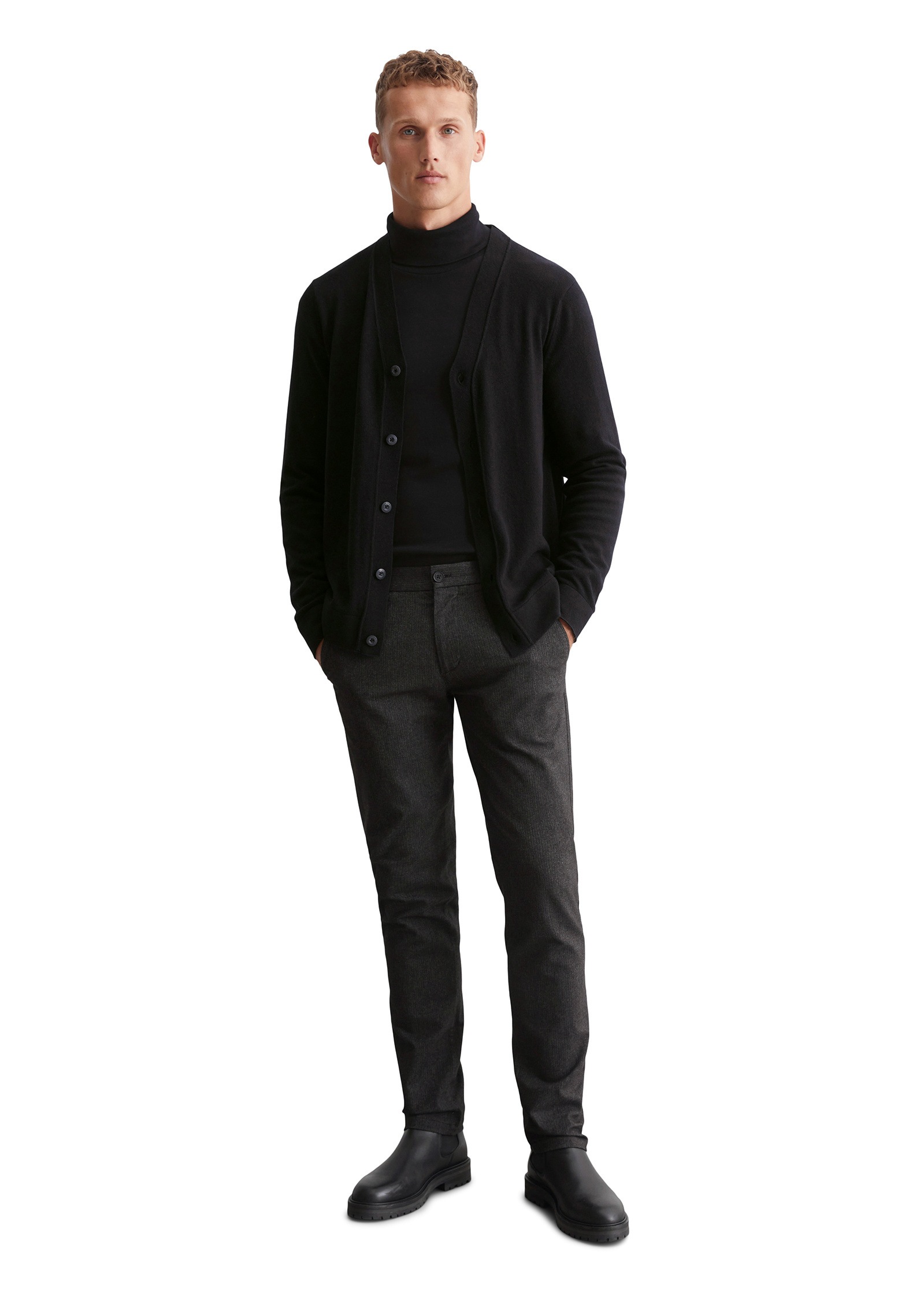 Marc O'Polo Cardigan »aus Bio-Baumwoll-Wolle-Mix«