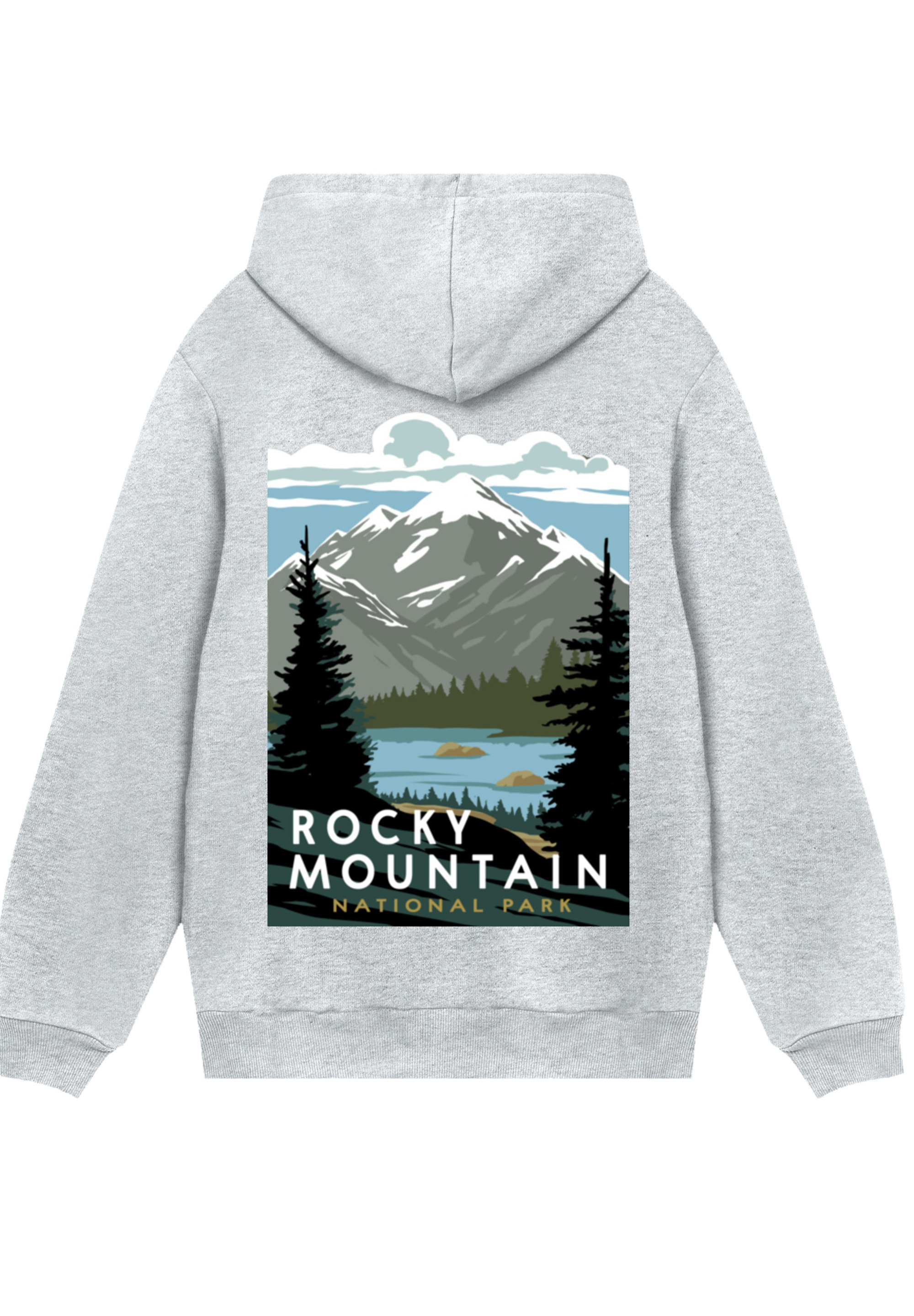 F4NT4STIC Kapuzenpullover "US National Parks Rocky Mountain National Park", günstig online kaufen