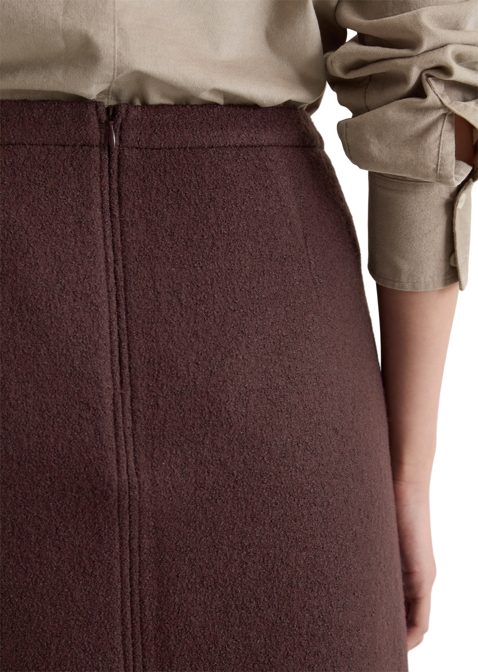 Marc O'Polo Webrock »aus Boiled Wool«