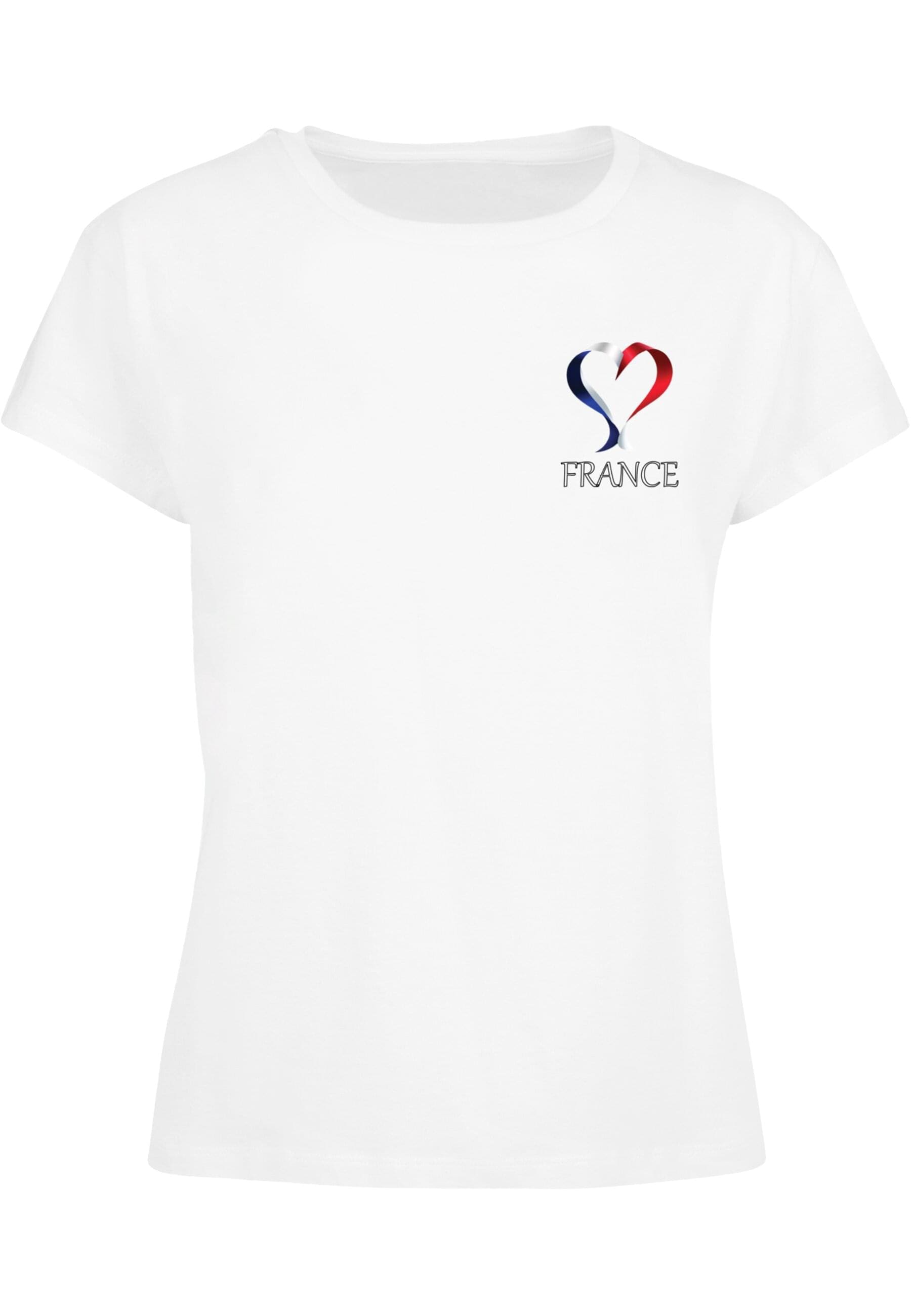 Merchcode T-Shirt "Merchcode Ladies Merchcode Football - France T-shirt" günstig online kaufen