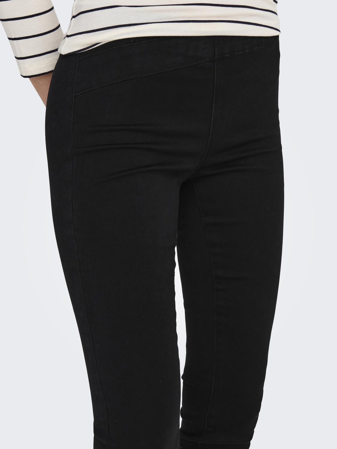 ONLY Skinny-fit-Jeans »ONLROYAL REG CROSSOVER WAIST SK DNM PIM«