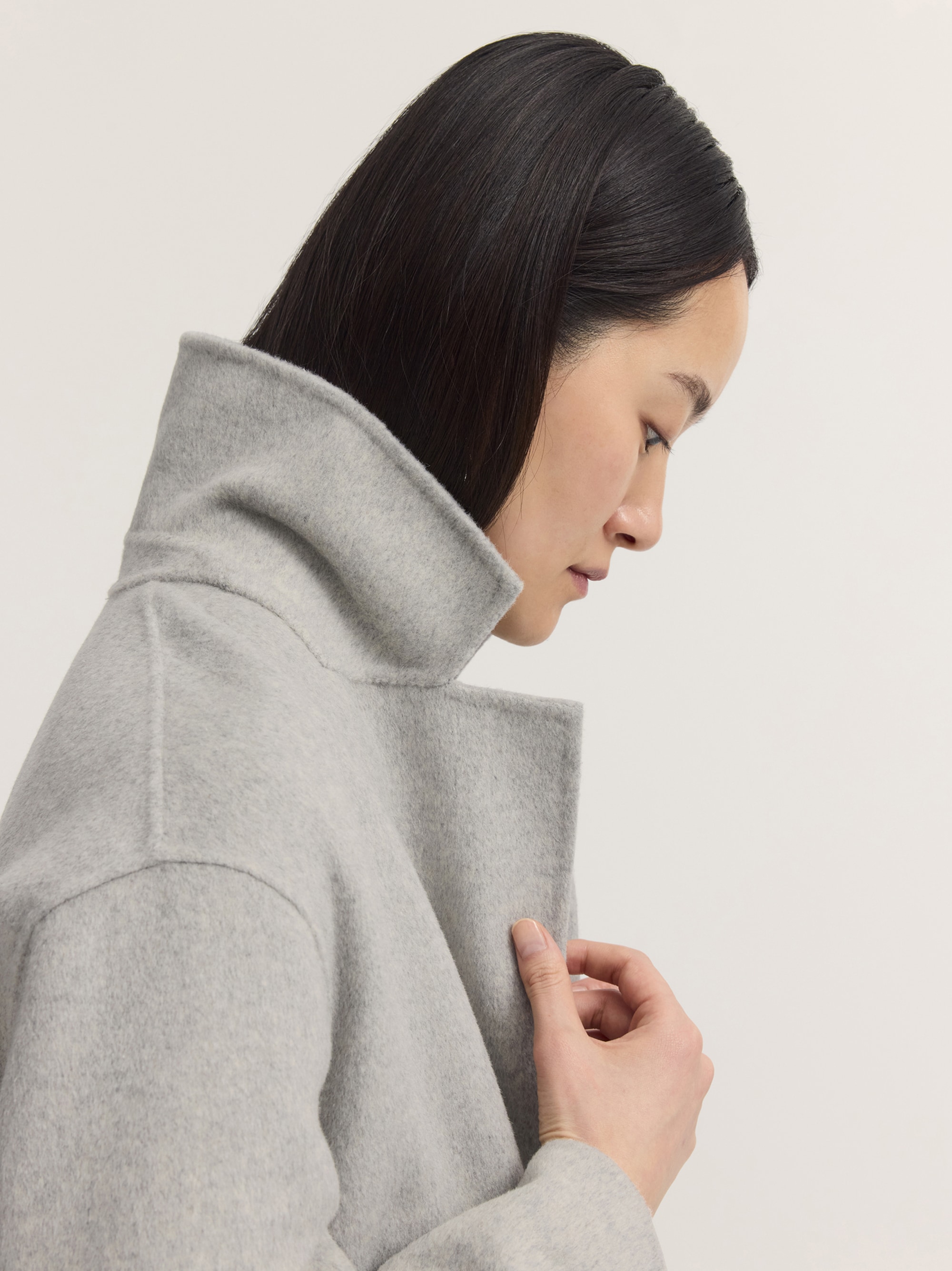 bugatti Kurzmantel »Regular Fit« Regular Fit Doubleface Wollmix Reverskragen