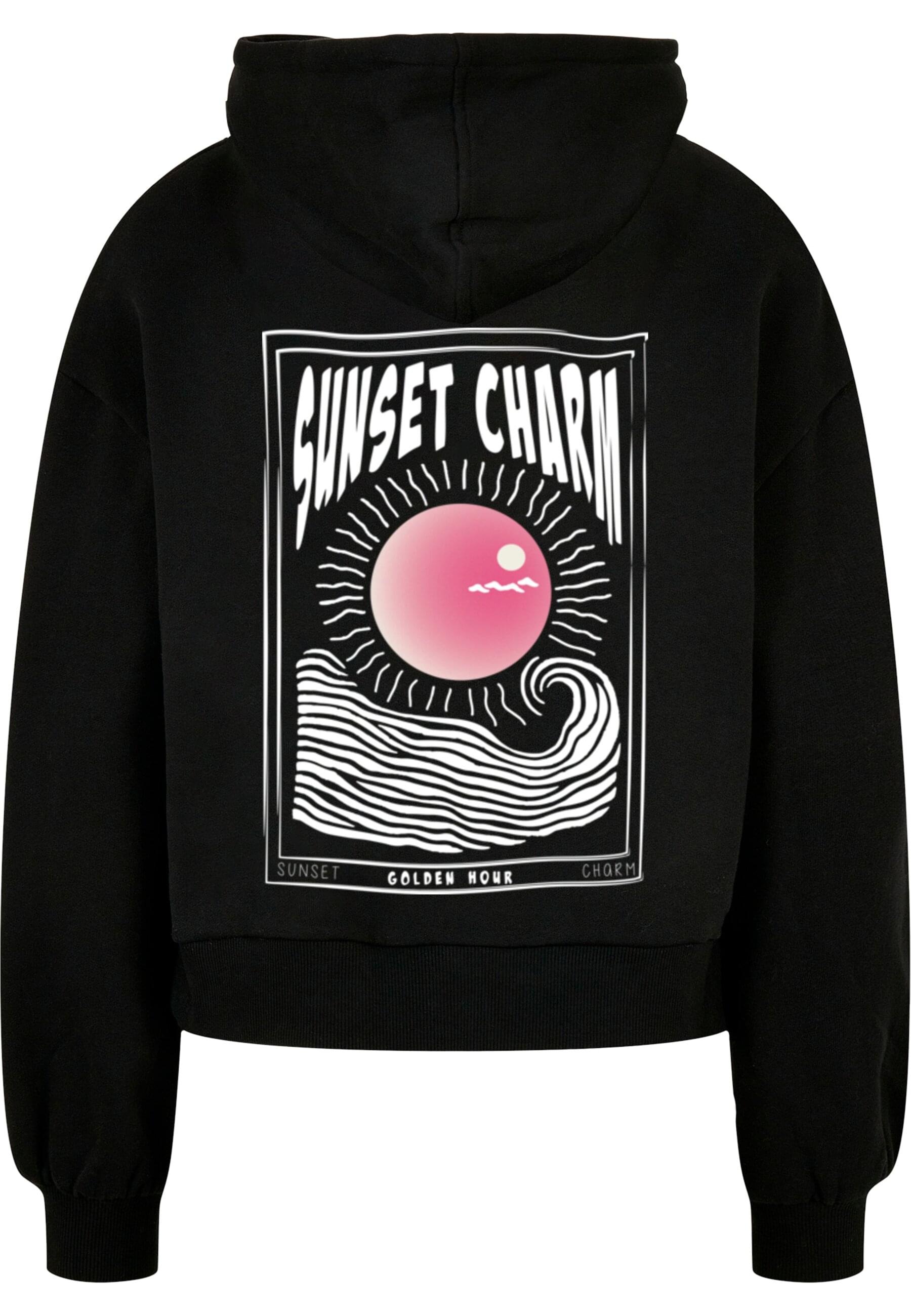 Merchcode Kapuzenpullover "Merchcode Ladies Sunset Charm Oversized Hoody" günstig online kaufen