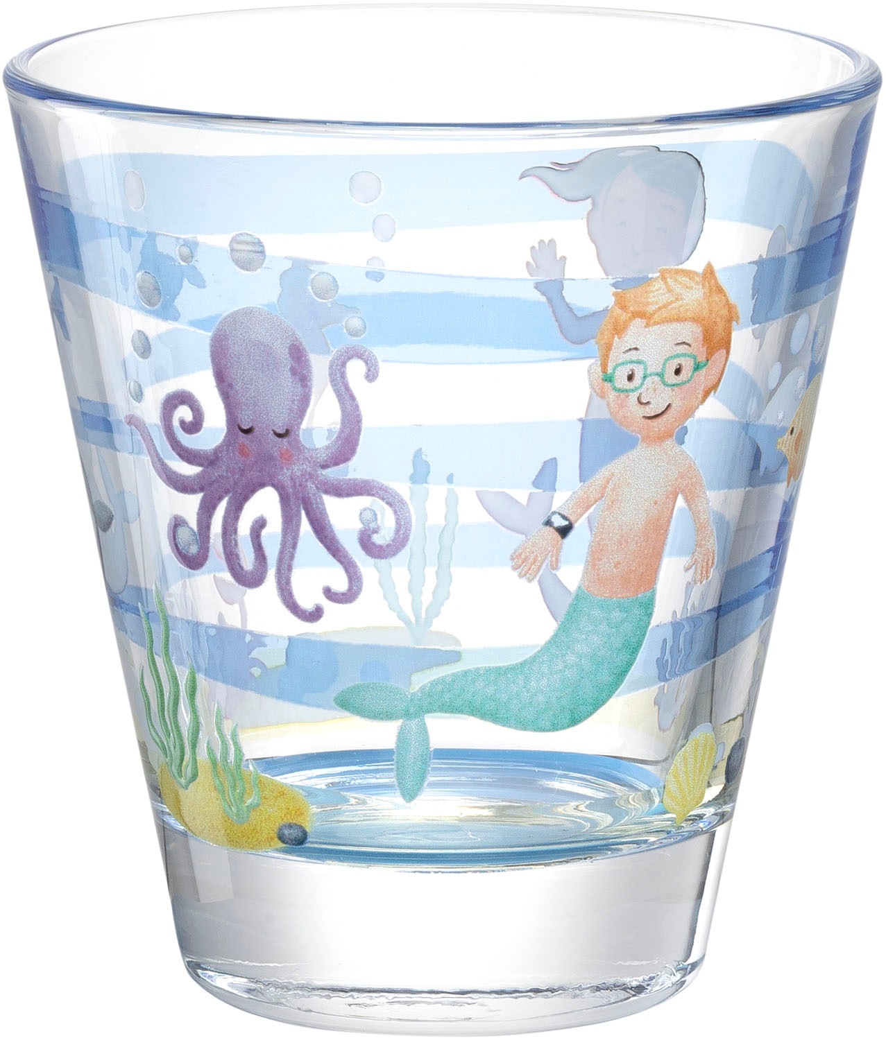 LEONARDO Gläser-Set »BAMBINI AVVENTURA Meer«, (Set, 6 tlg.), 215 ml, 6-teilig