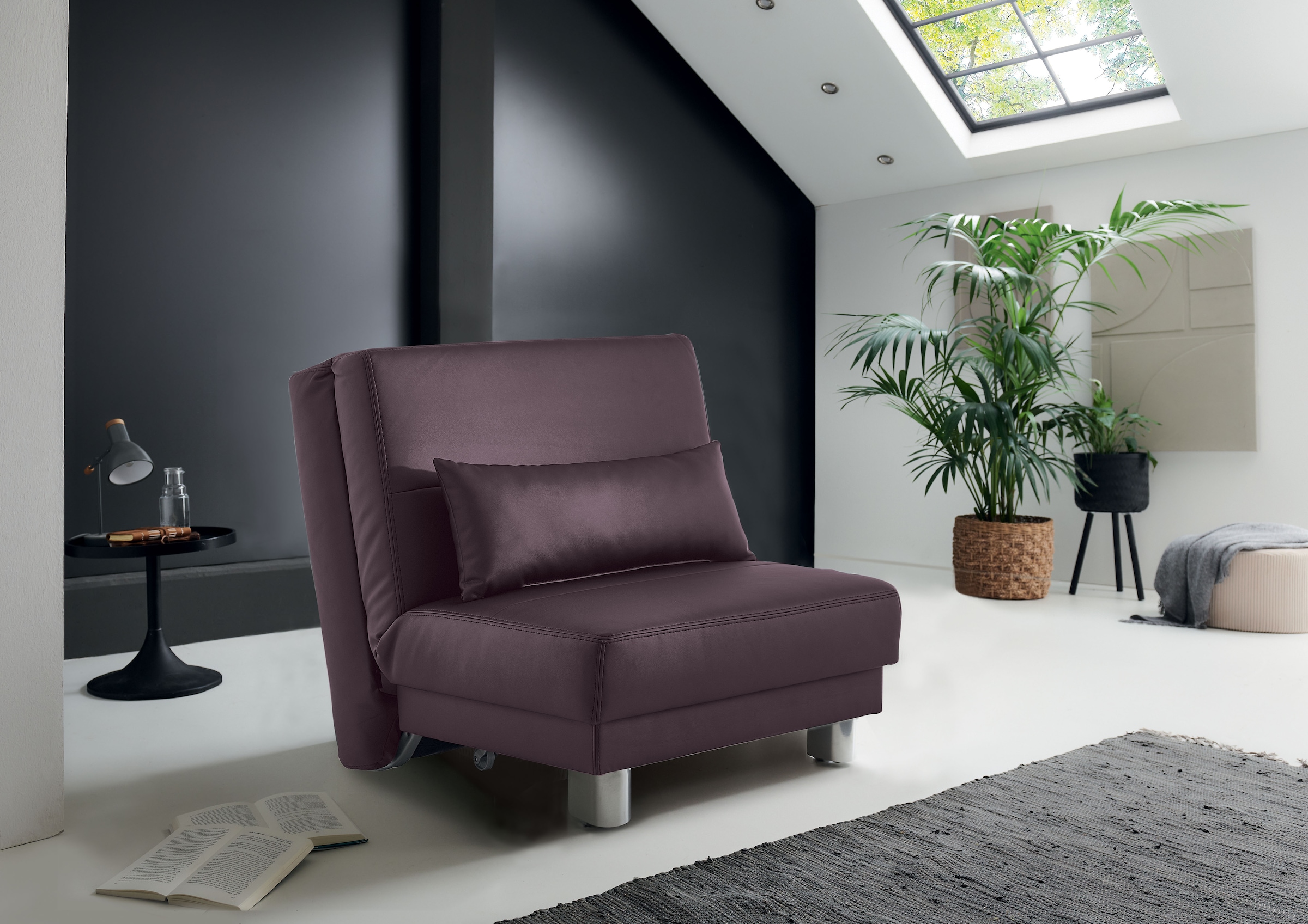 Home affaire Schlafsofa "Gina" mit einem Handgriff vom Sofa zum Bett günstig online kaufen