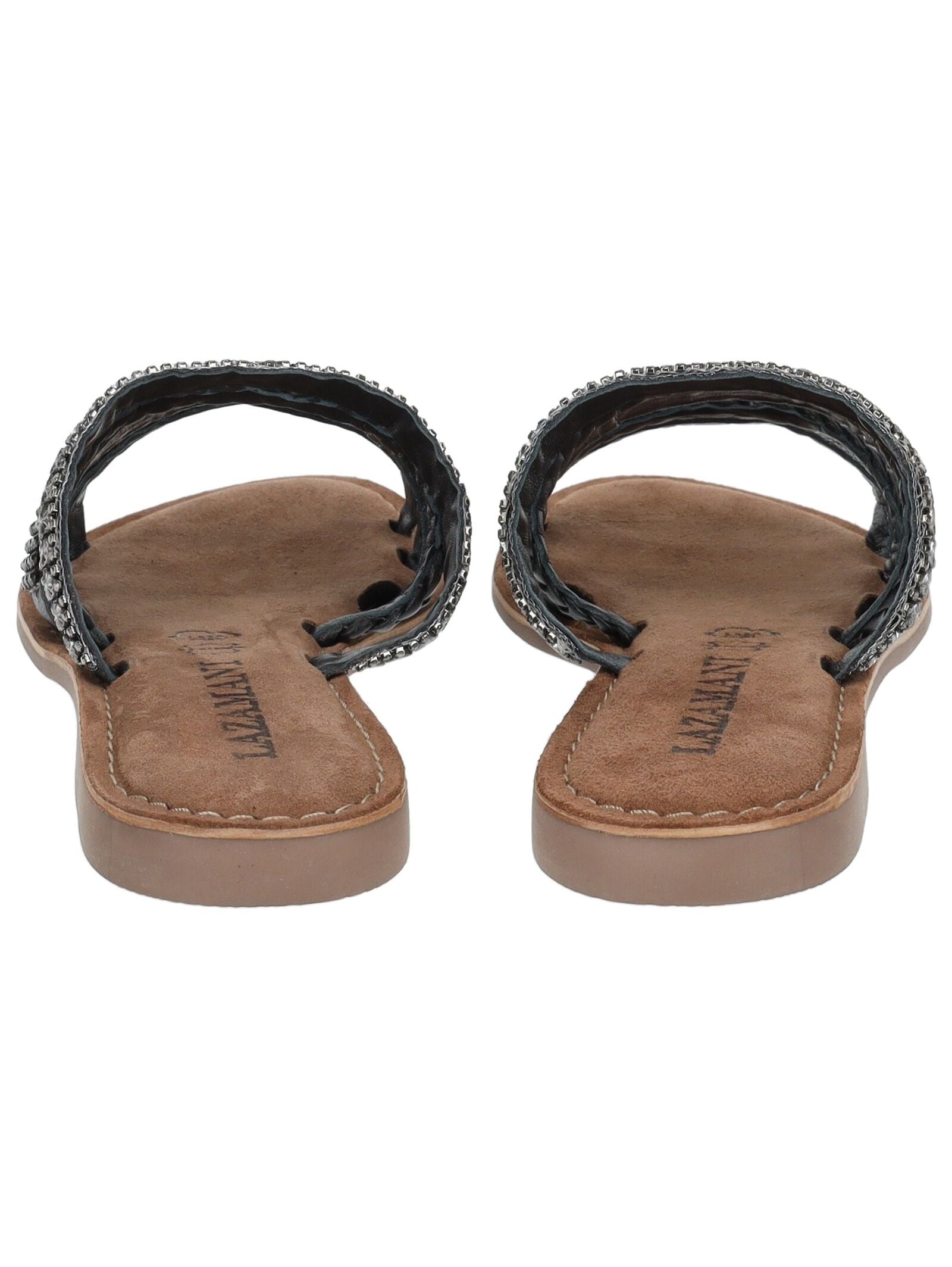 Lazamani Pantolette »Lazamani Pantoletten Leder/Textil«