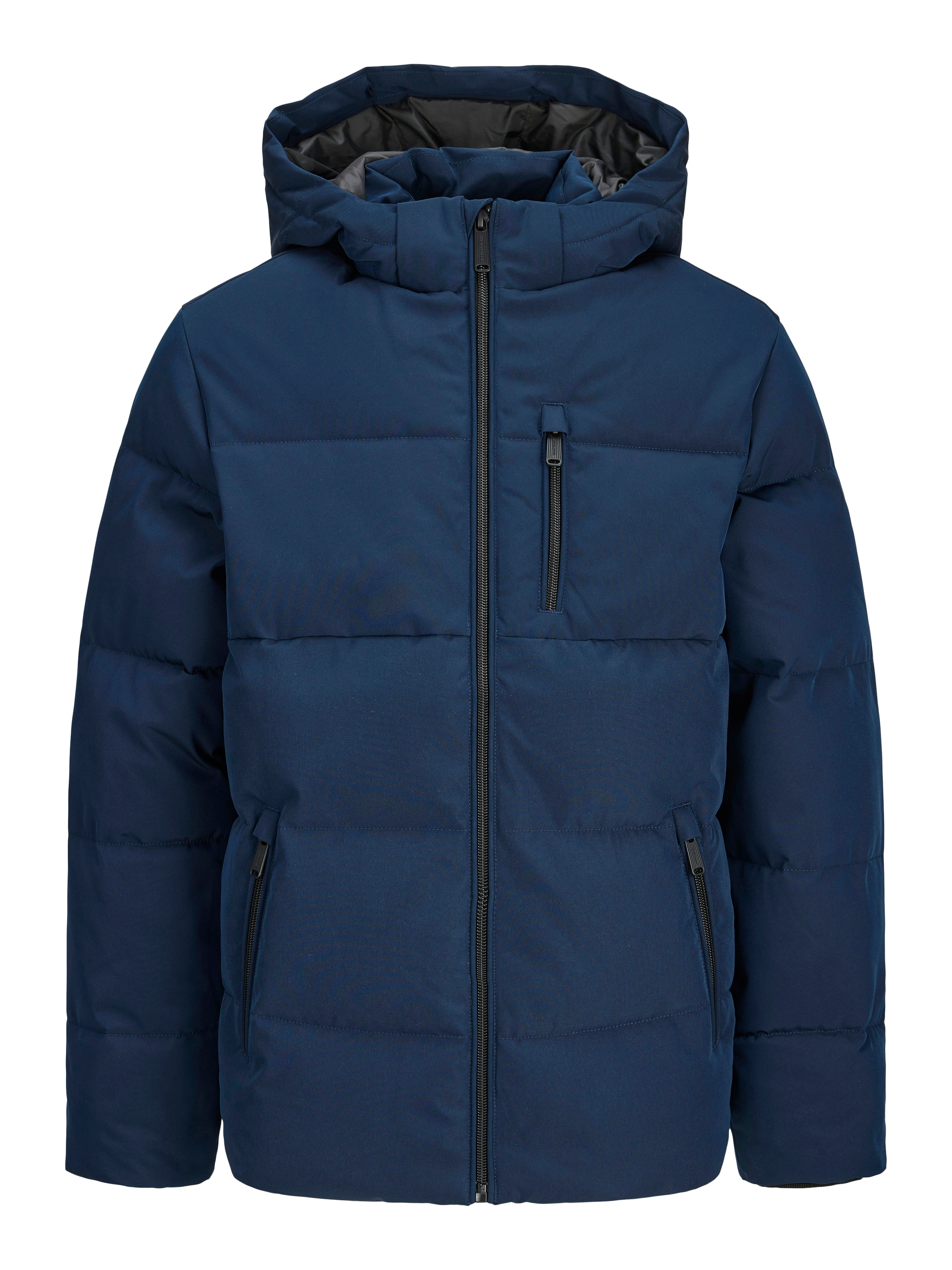 Jack & Jones Junior Steppjacke »JJEBECKS PUFFER JNR« mit Kapuze Kunstfaser, normal geschnitten