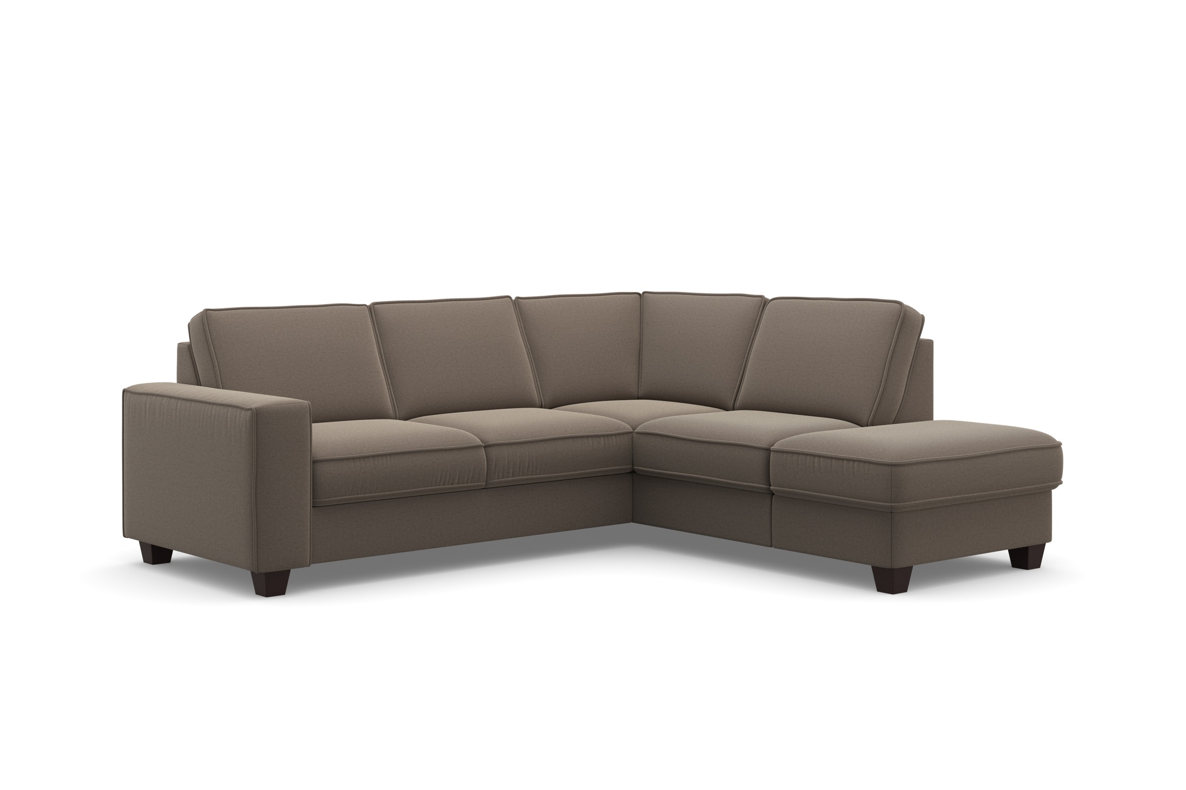 Thumbnail - Home affaire Ecksofa "County L-Form" wahlweise Ottomane links oder rechts, mit Federkern-Polsterung