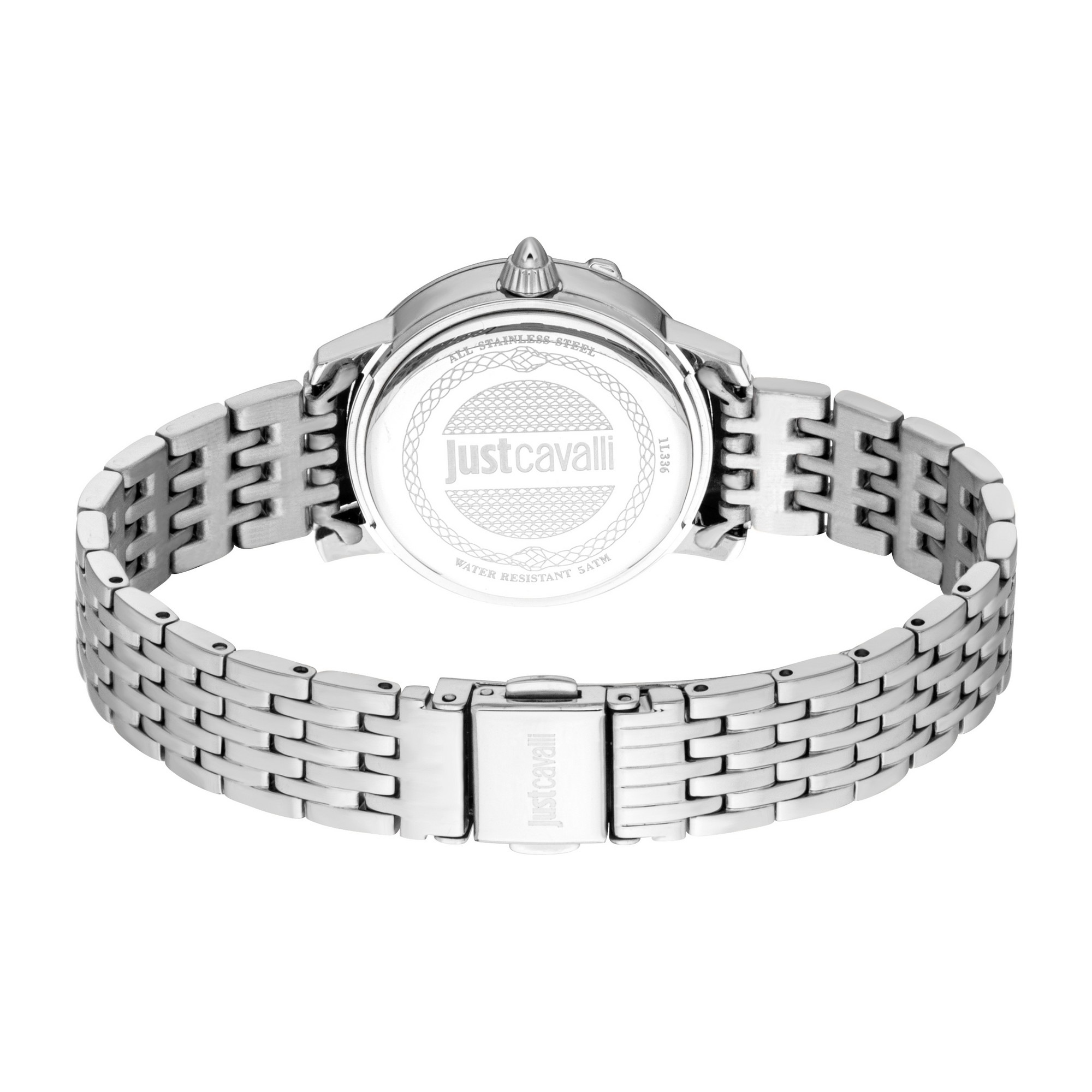 Just Cavalli Time Quarzuhr »Euforia«, (Set, 2 tlg., mit Armband), Armbanduhr, Damenuhr, Edelstahlarmband, Ideal auch als Geschenk