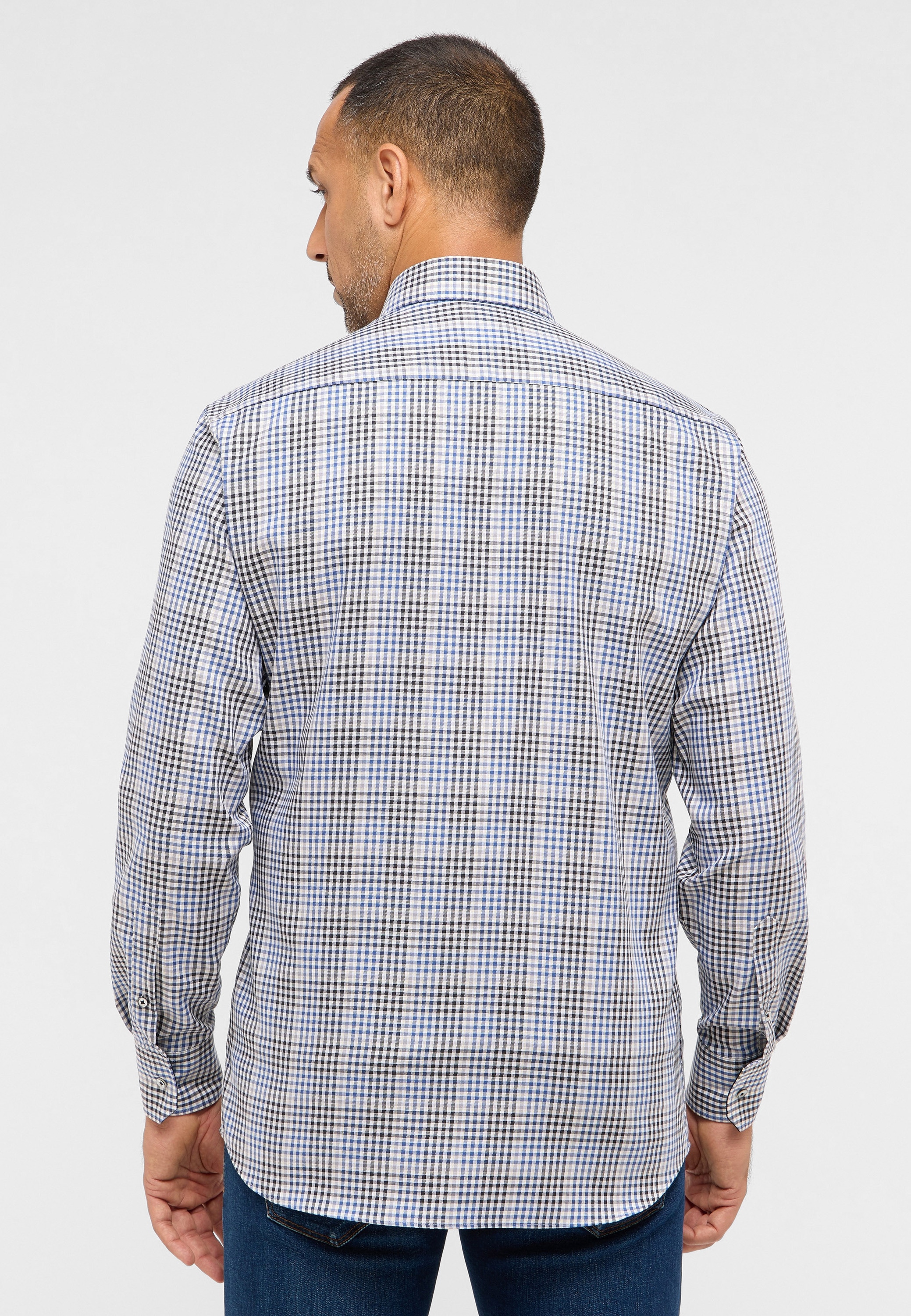 Eterna Langarmhemd "MODERN FIT", NON IRON (bügelfrei) günstig online kaufen