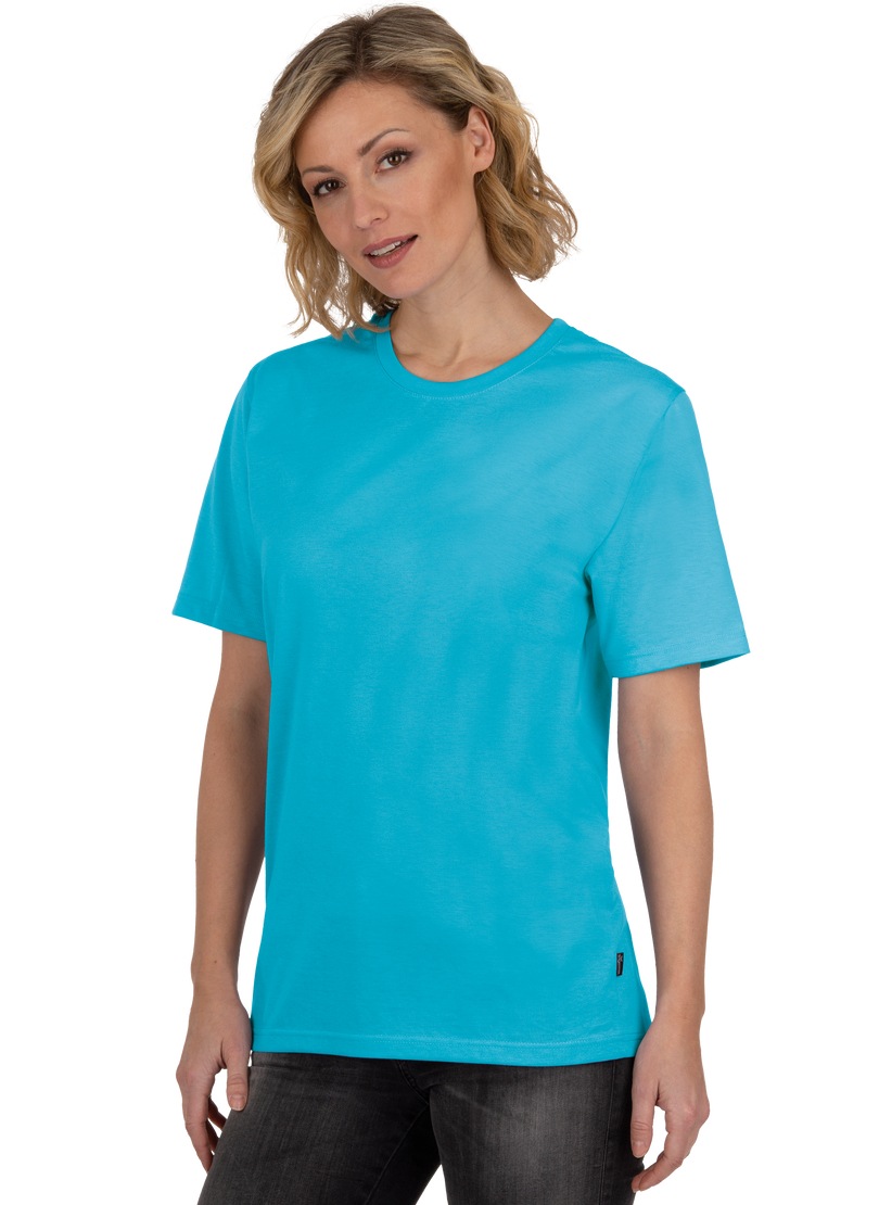 Trigema T-Shirt "TRIGEMA T-Shirt aus 100% Baumwolle" 1 Stk. tlg. günstig online kaufen