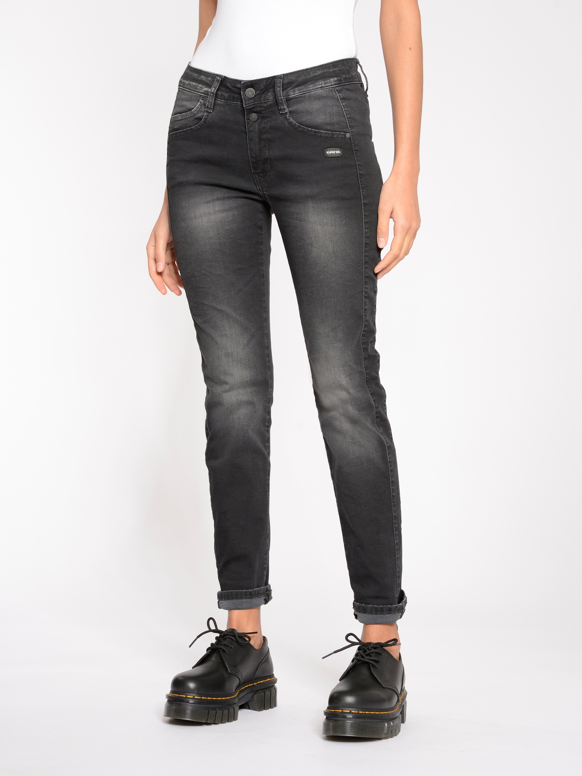 GANG Slim-fit-Jeans »GANG Jeans Slim Fit 94SANA CROPPED«