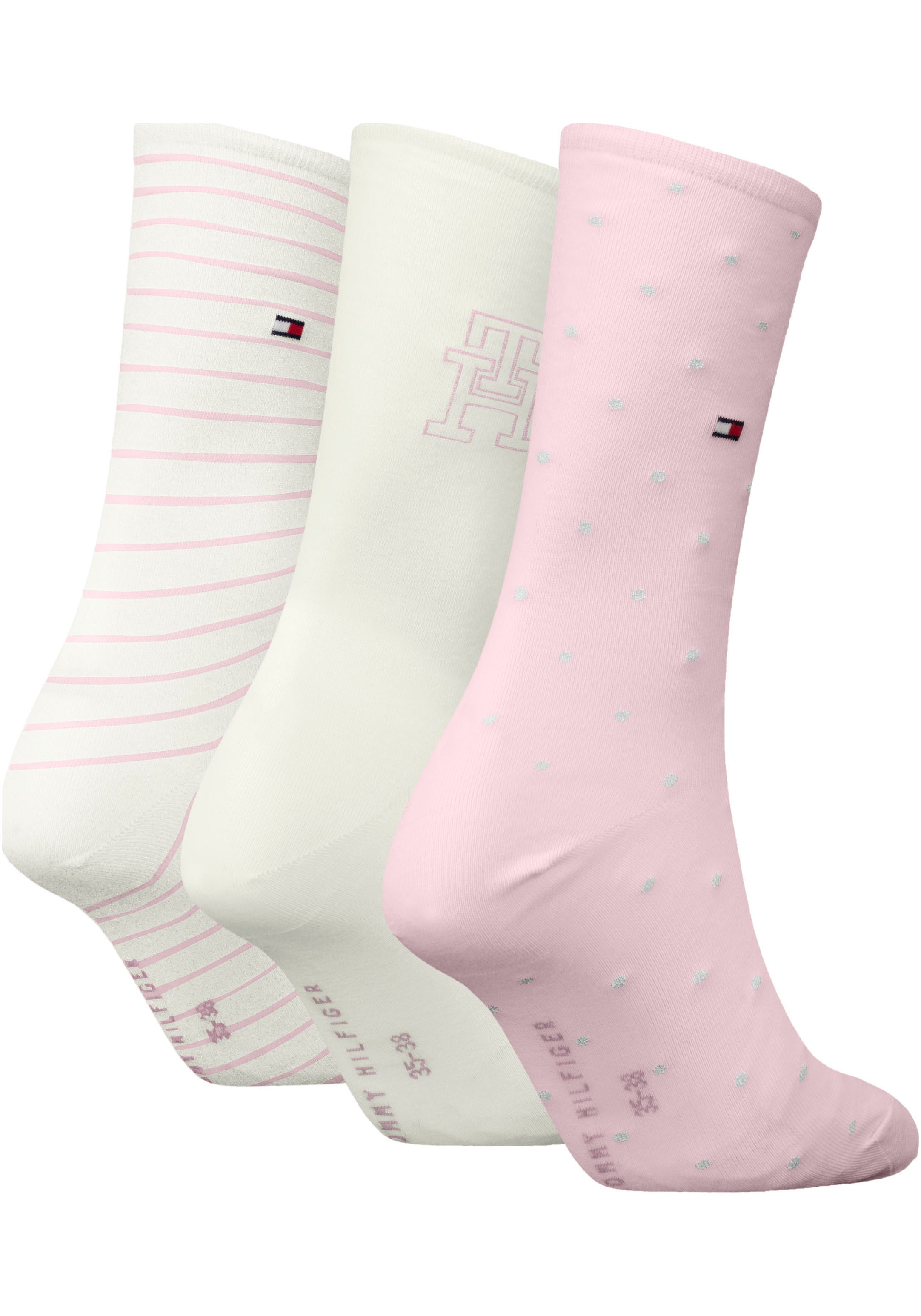 Thumbnail - Tommy Hilfiger Socken "TH WOMEN SOCK 3P GIFTBOX" 3er Pack, 3 Paar tlg.