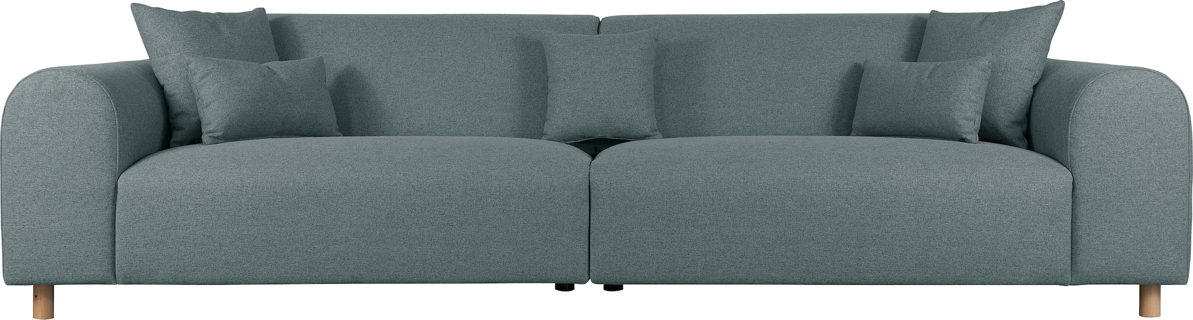 Home affaire Big-Sofa "Svennis" in 2 Bezugsqualitäten, B/T/H: 314/98/83 cm günstig online kaufen