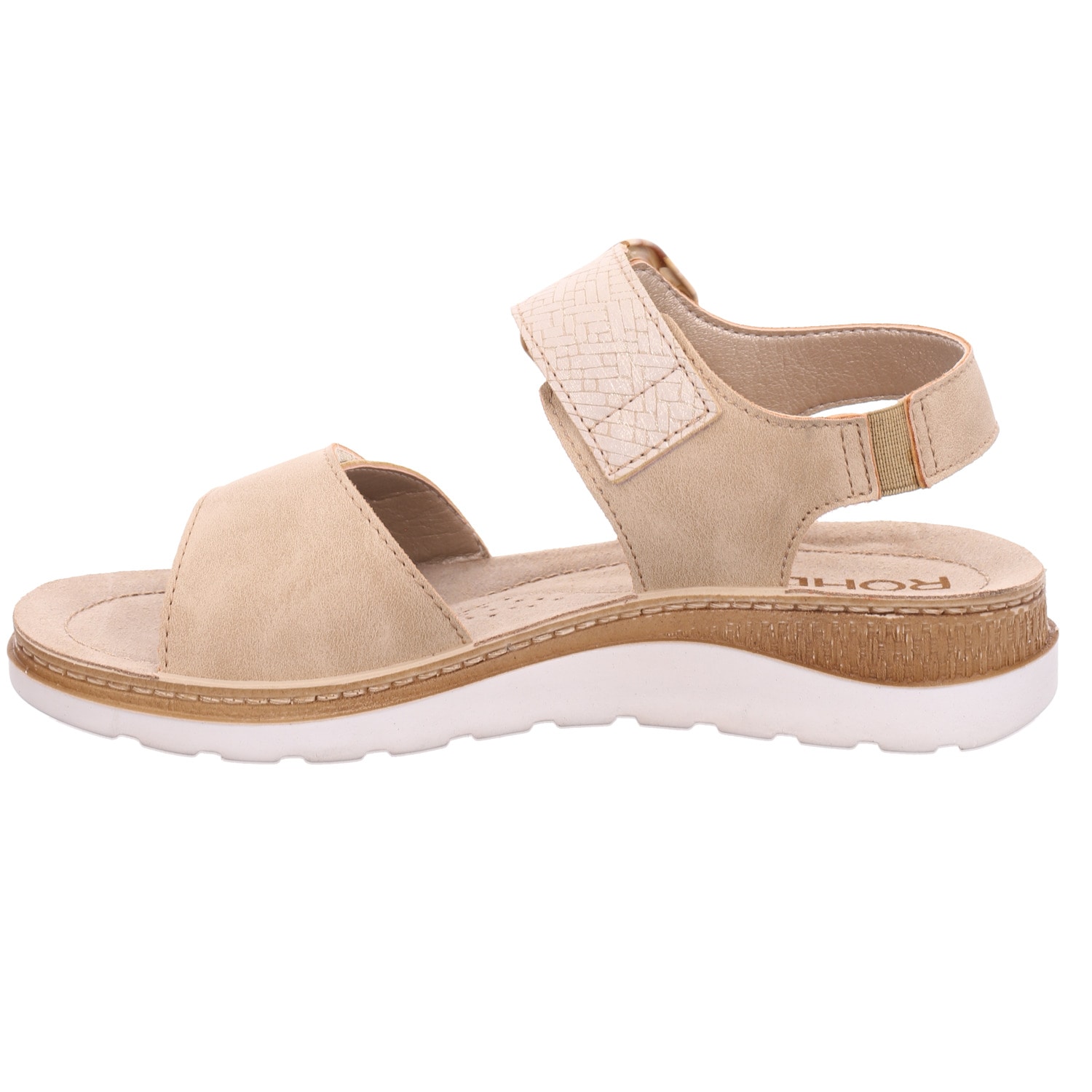 Rohde Sandale »BAVIERA«  Sommerschuh, Urlaubsschuh mit zwei praktischen Klettverschlüssen