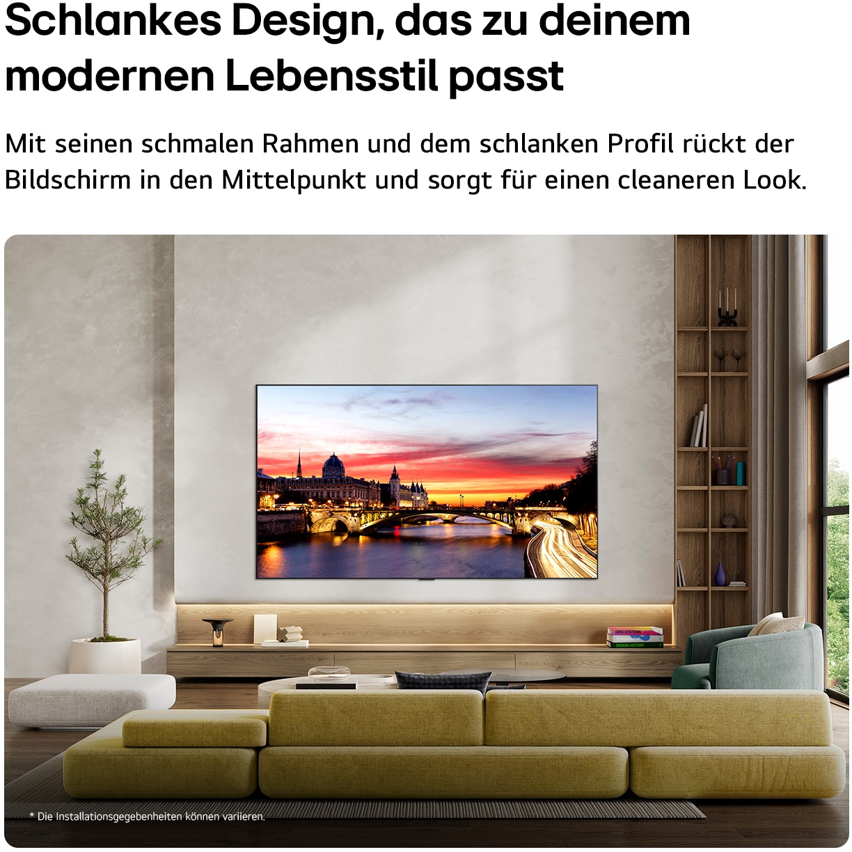 LG OLED-Fernseher »OLED83C69LB« 210 cm/83 ″ Smart-TV