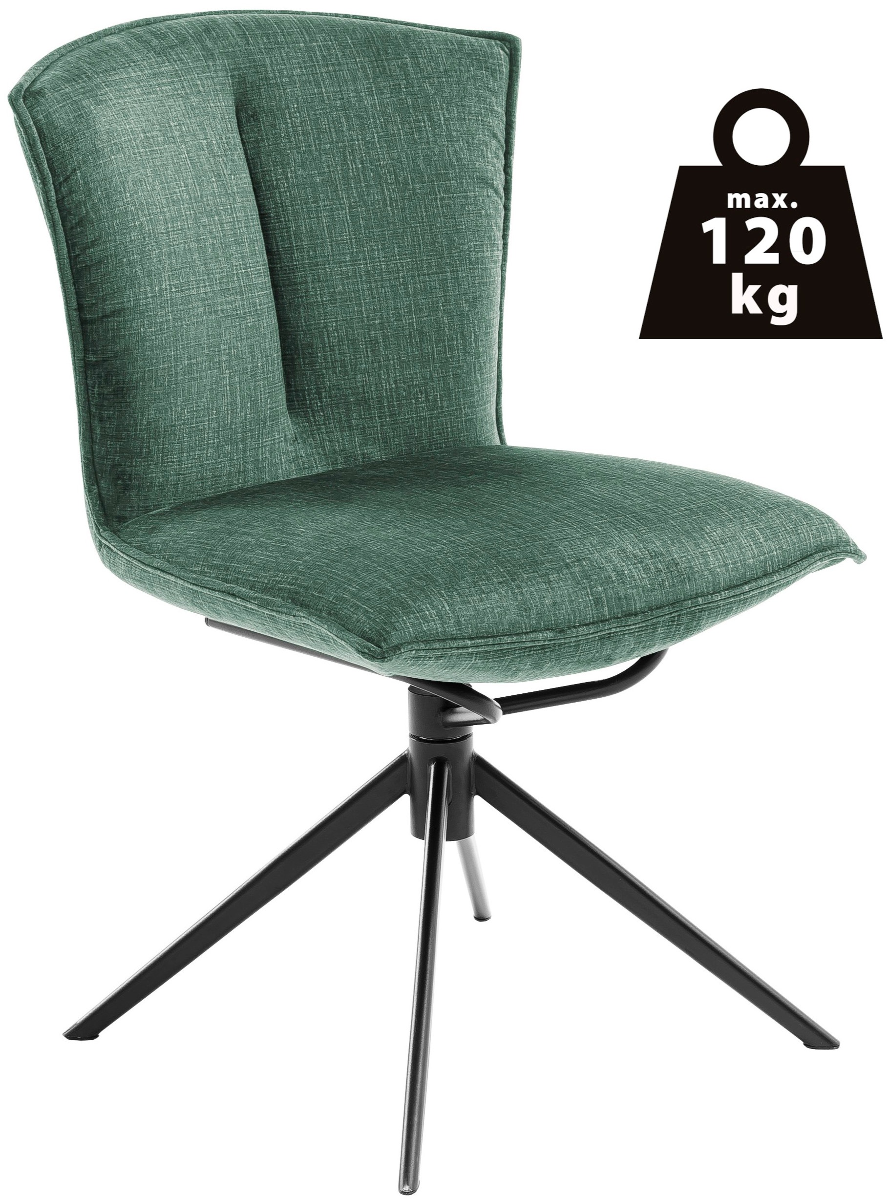 MCA furniture 4-Fußstuhl "NALON Esszimmerstuhl (2er Set) - Stuhl", (Set), 2 günstig online kaufen