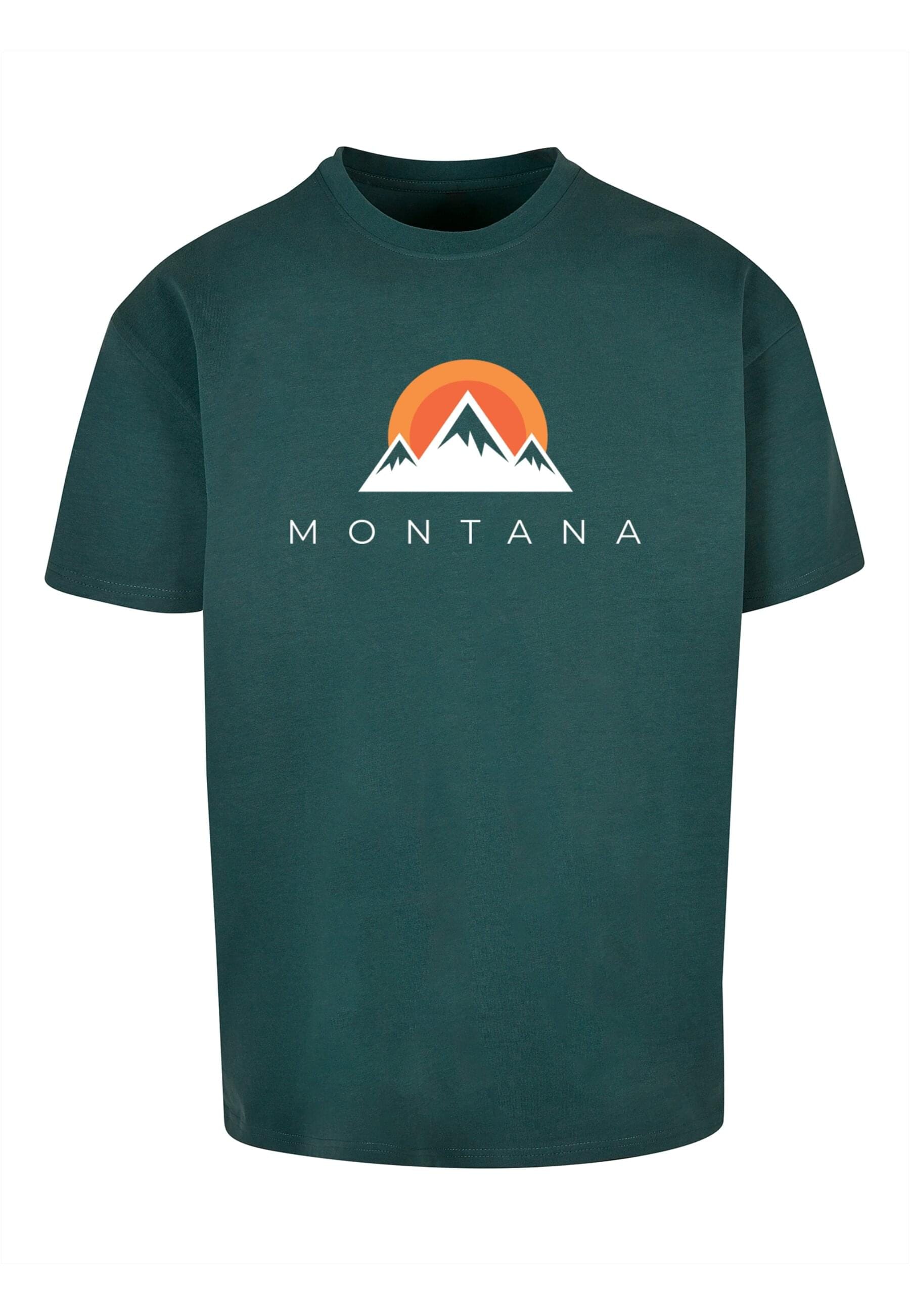 Merchcode T-Shirt »Merchcode Herren Montana X Heavy Oversize Tee-BY102«