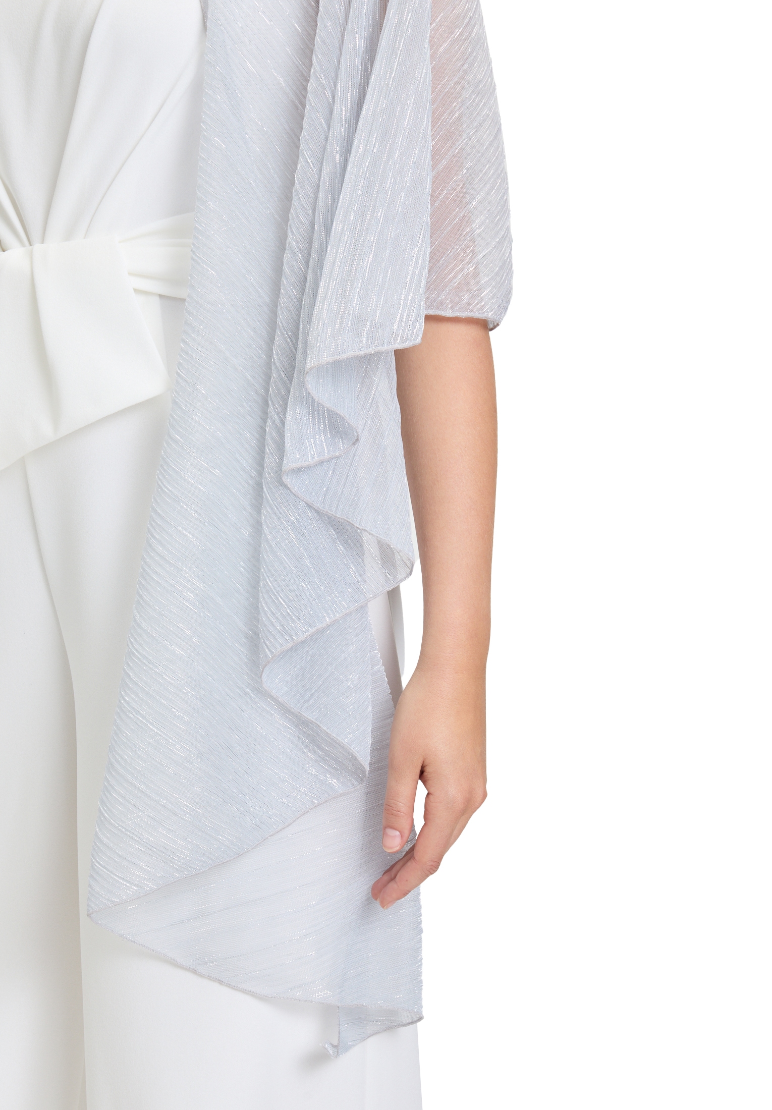 Vera Mont Multifunktionstuch »Vera Mont Cape im Glitzer-Look«