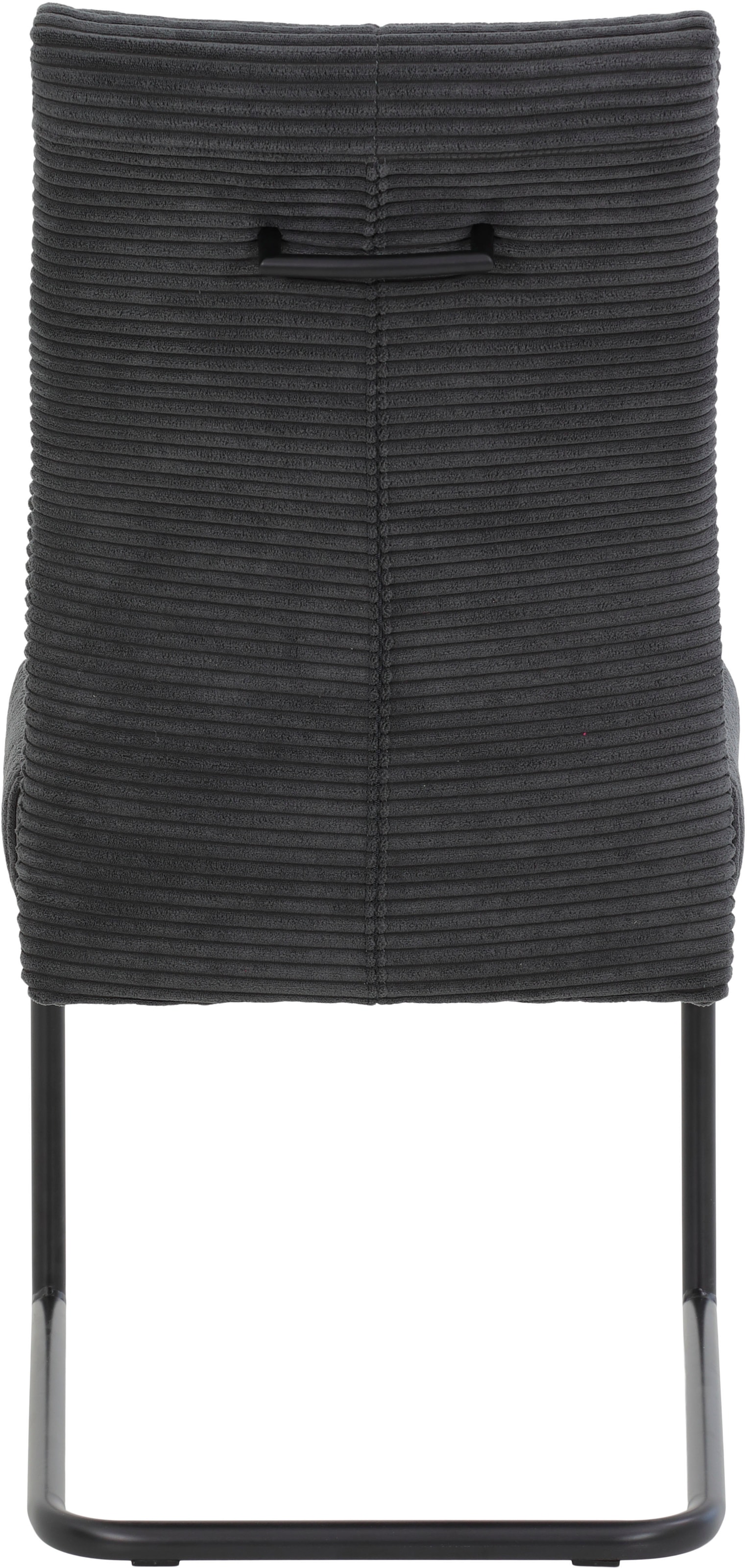 HELA Esszimmerstuhl »Dagmar«, (Set), 1 St., Breitcord, Schwingstuhl mit bequemer Federkern Polsterung, Cord Bezug