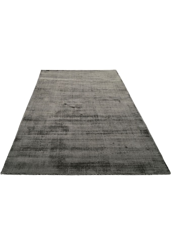 Teppich »Shirley«, rechteckig, Handweb Teppich, aus weicher Viskose, handgewebt,...