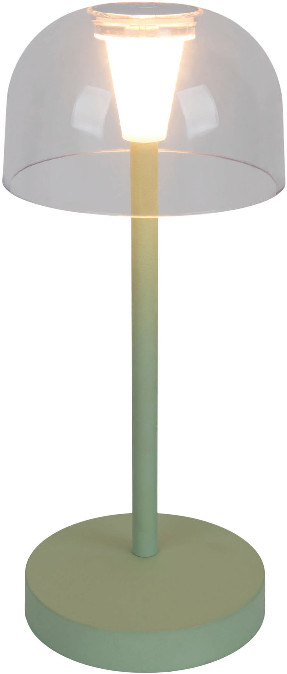 näve LED Tischleuchte »Gomba 18,5 cm«, 2er-Set, Leuchtmittel LED-Modul | LED fest integriert, über USB-Kabel aufladbar, Memoryfunktion, stufenlos dimmbar