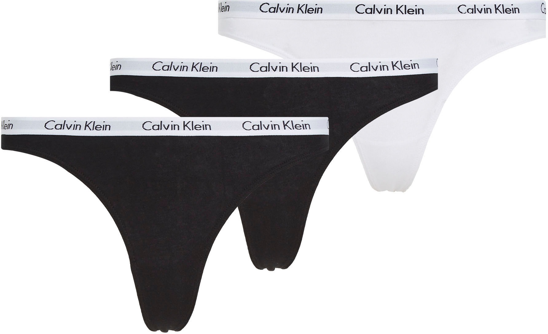 Calvin Klein Stringai »CAROUSEL« su Logobündchen