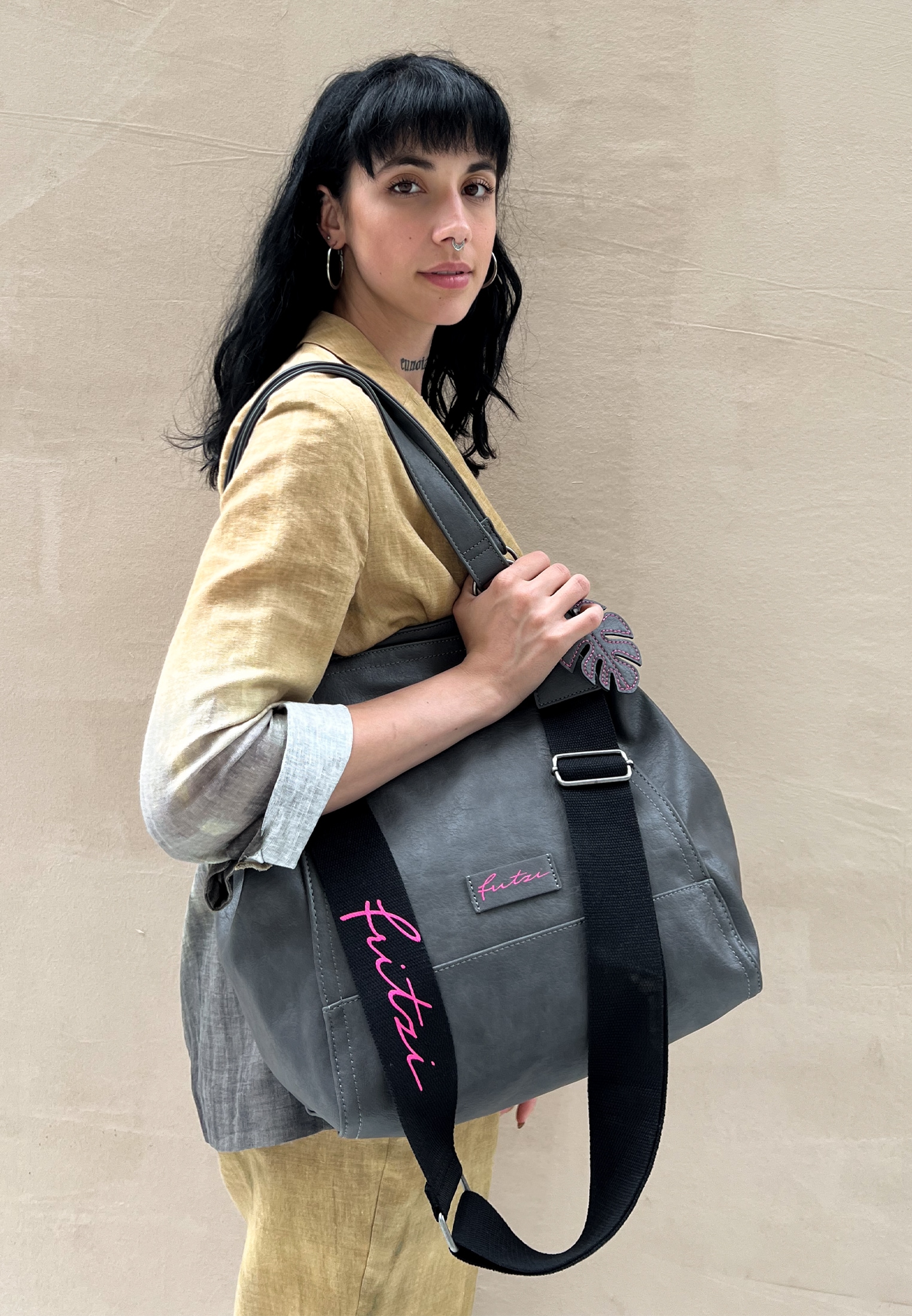 Fritzi aus Preußen Schultertasche »Eco Joy01«, aus veganen und recycelten Materialien