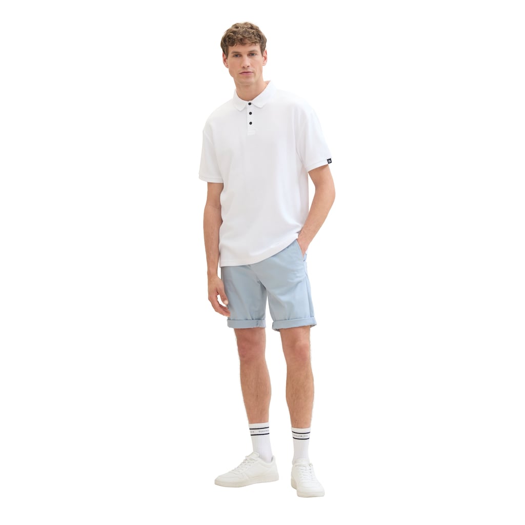 TOM TAILOR Denim Chinoshorts, mit Eingrifftaschen und Stretch