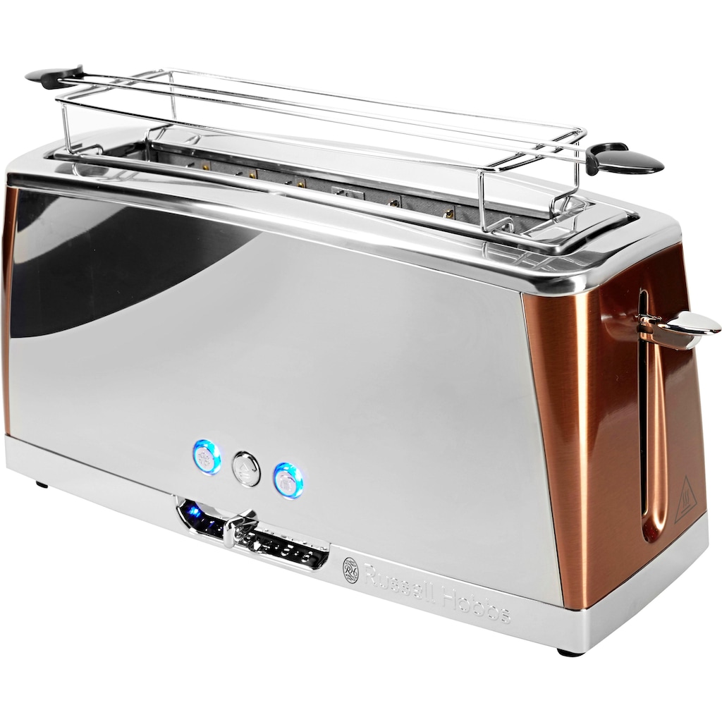 RUSSELL HOBBS Toaster »Luna Copper Accents 24310-56«, 1 langer Schlitz, für 2 Scheiben, 1420 W