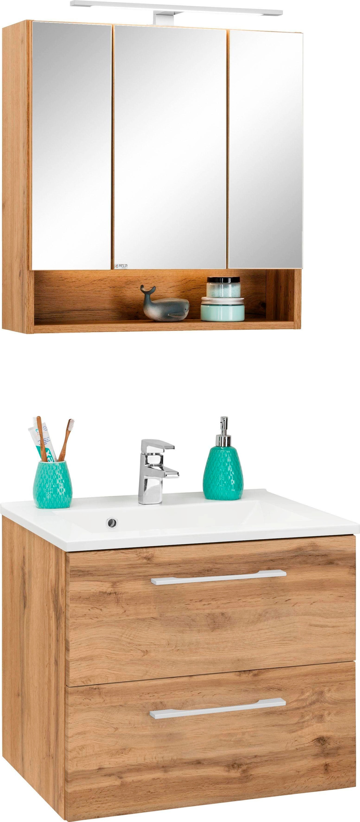 welltime Badmöbel-Set "Soria" 2 Stk. tlg. günstig online kaufen