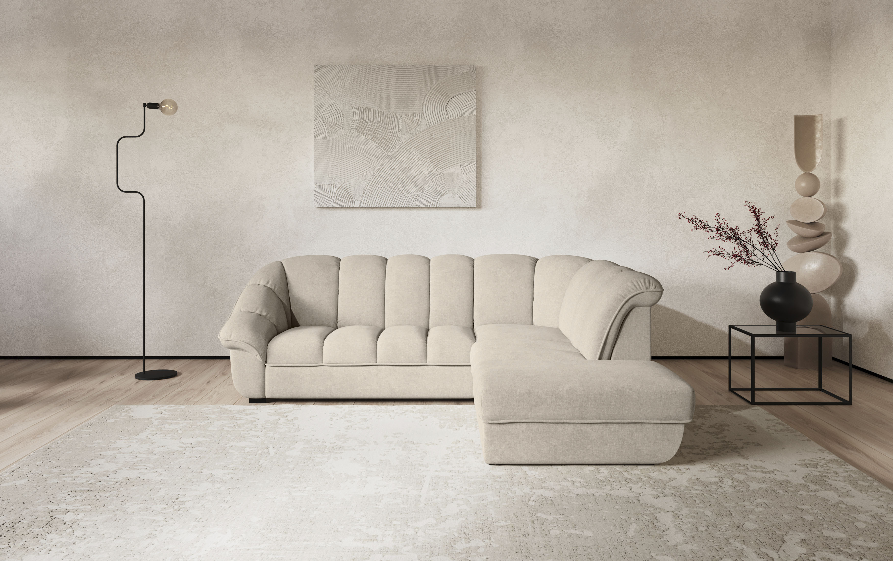 COTTA Ecksofa "Mado, Breite 260 cm" verschiedene Sofas individuell kombinierbar