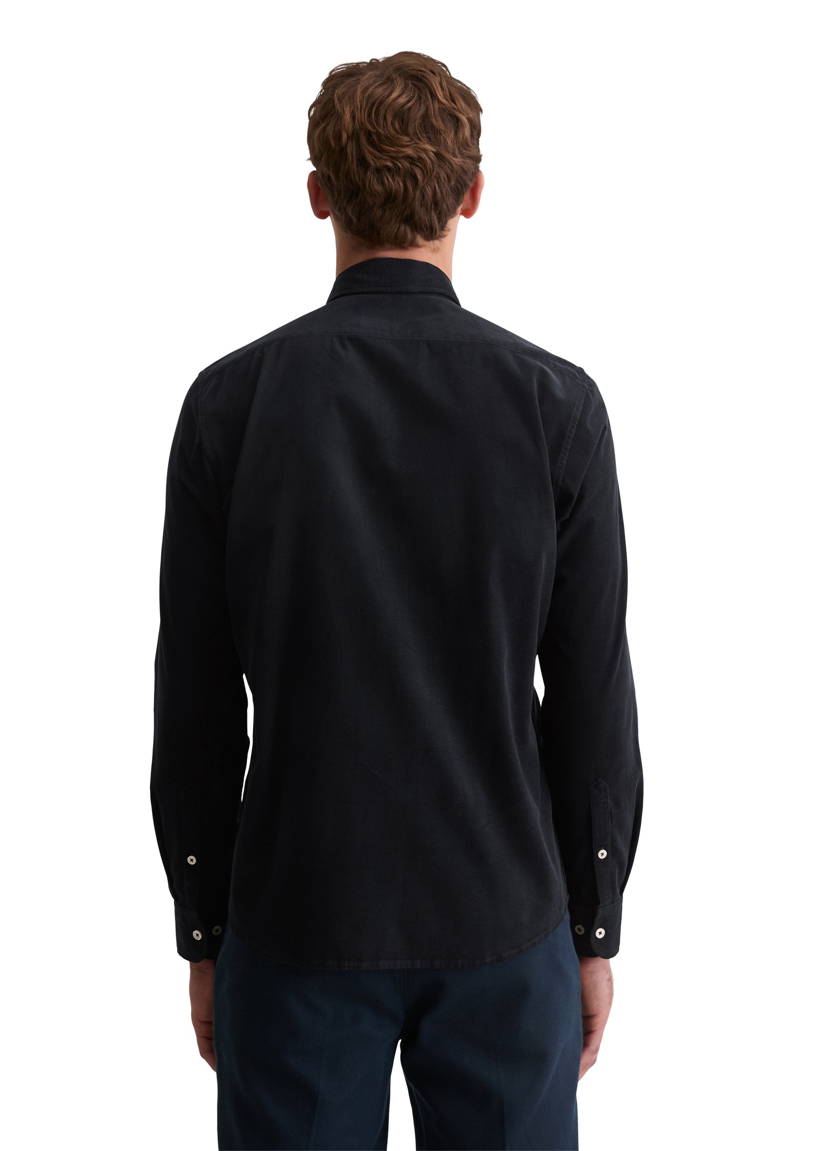 Marc O'Polo Langarmhemd »aus reiner Bio-Baumwolle«