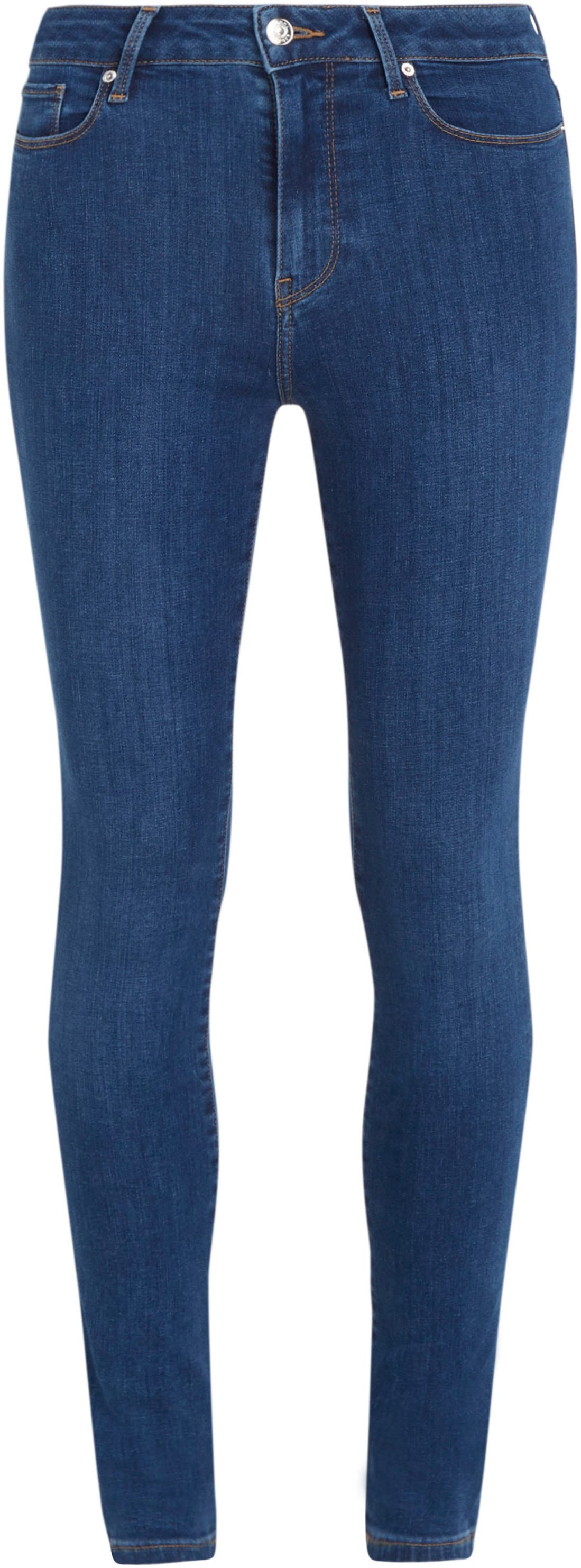 Tommy Hilfiger Skinny-fit-Jeans »TH FLEX HARLEM U SKINNY HW KAI«, in blauer Waschung