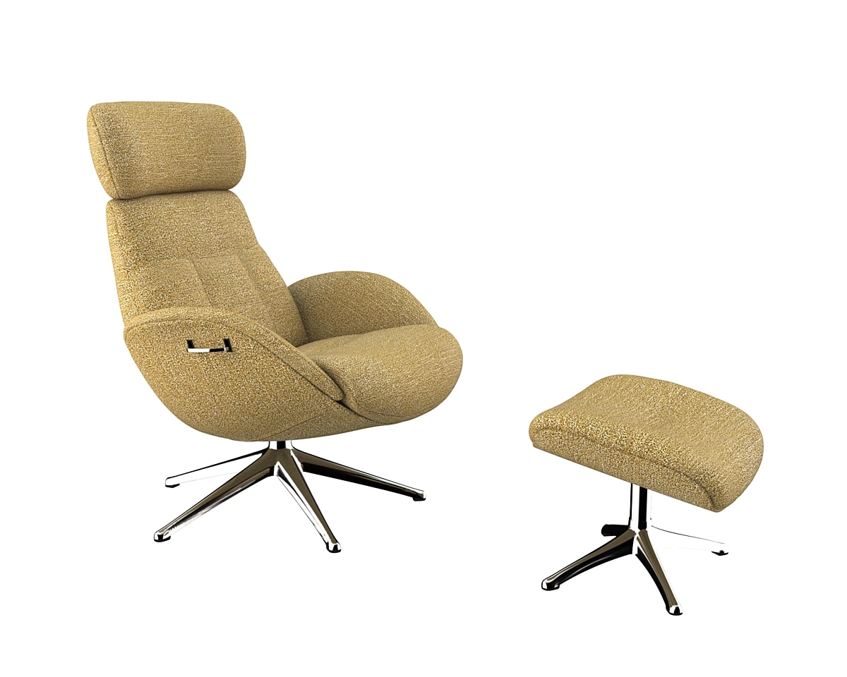FLEXLUX Relaxsessel "Elegant, Funktionssessel, verstellbarer Rücken- und Ko günstig online kaufen
