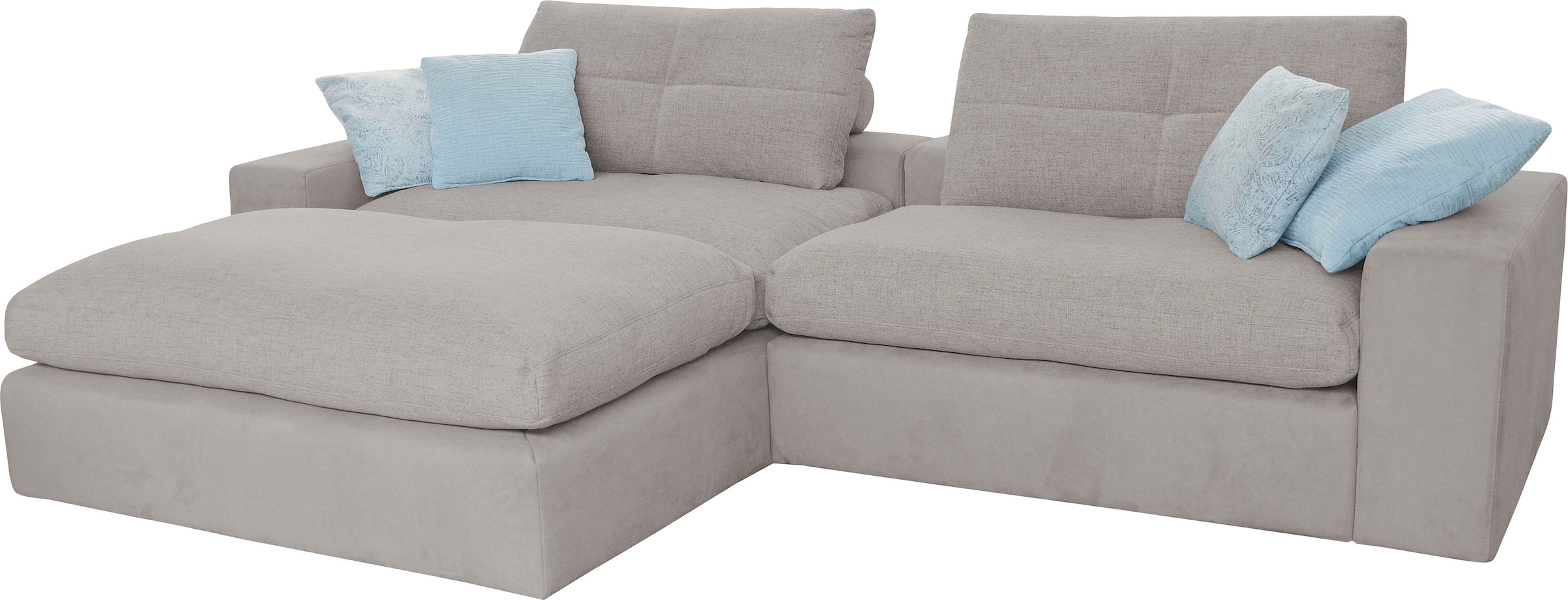 alina Ecksofa »Sandy« mit losen Sitz- und Rückenkissen