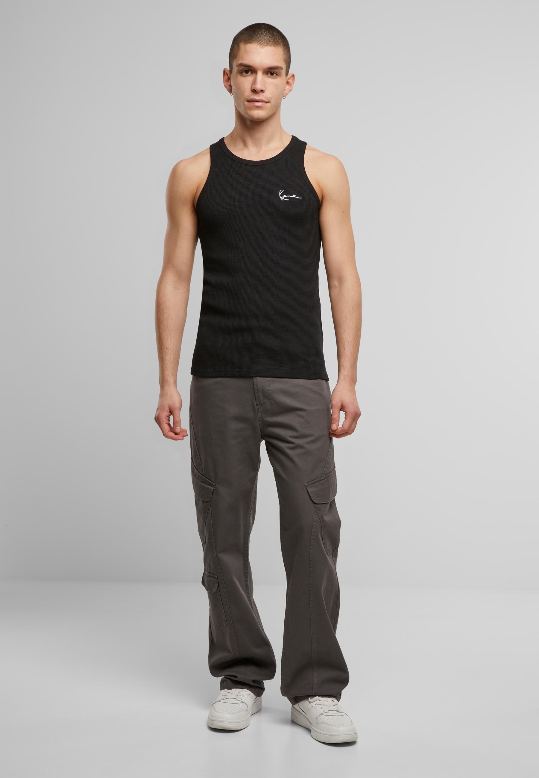 Karl Kani Tanktop »Karl Kani Chest Signature Essential Waffle Tanktop«, (1 tlg.)