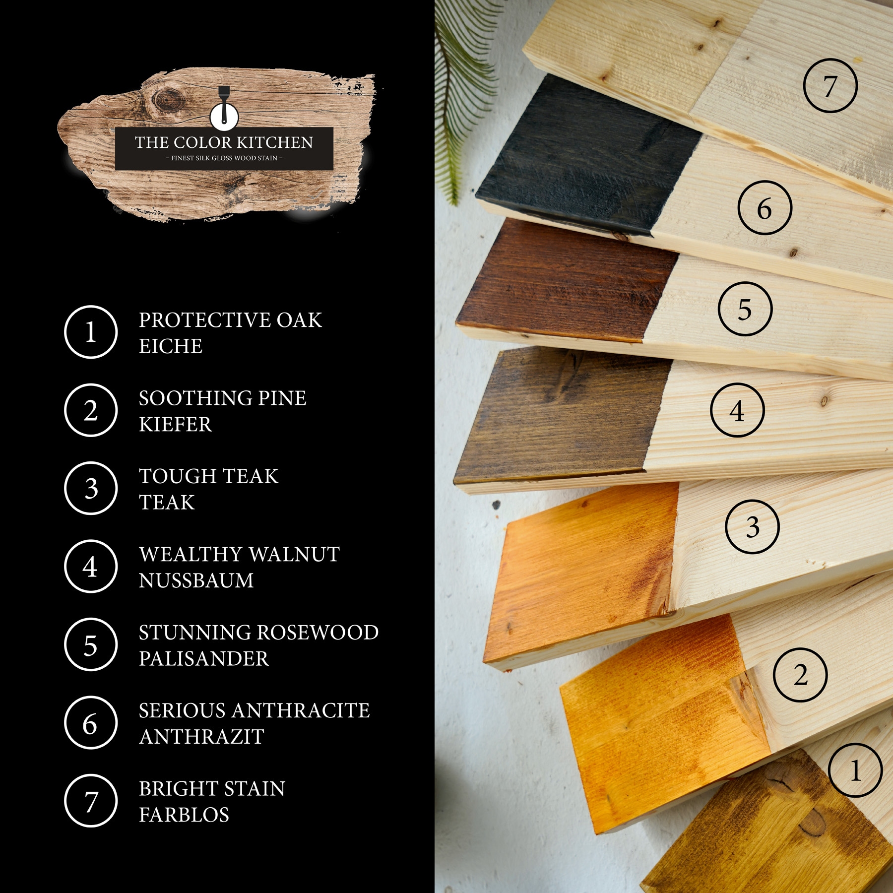 A.S. Création Holzschutzlasur »THE COLOR KITCHEN Premium« seidenglänzend und wetterfest
