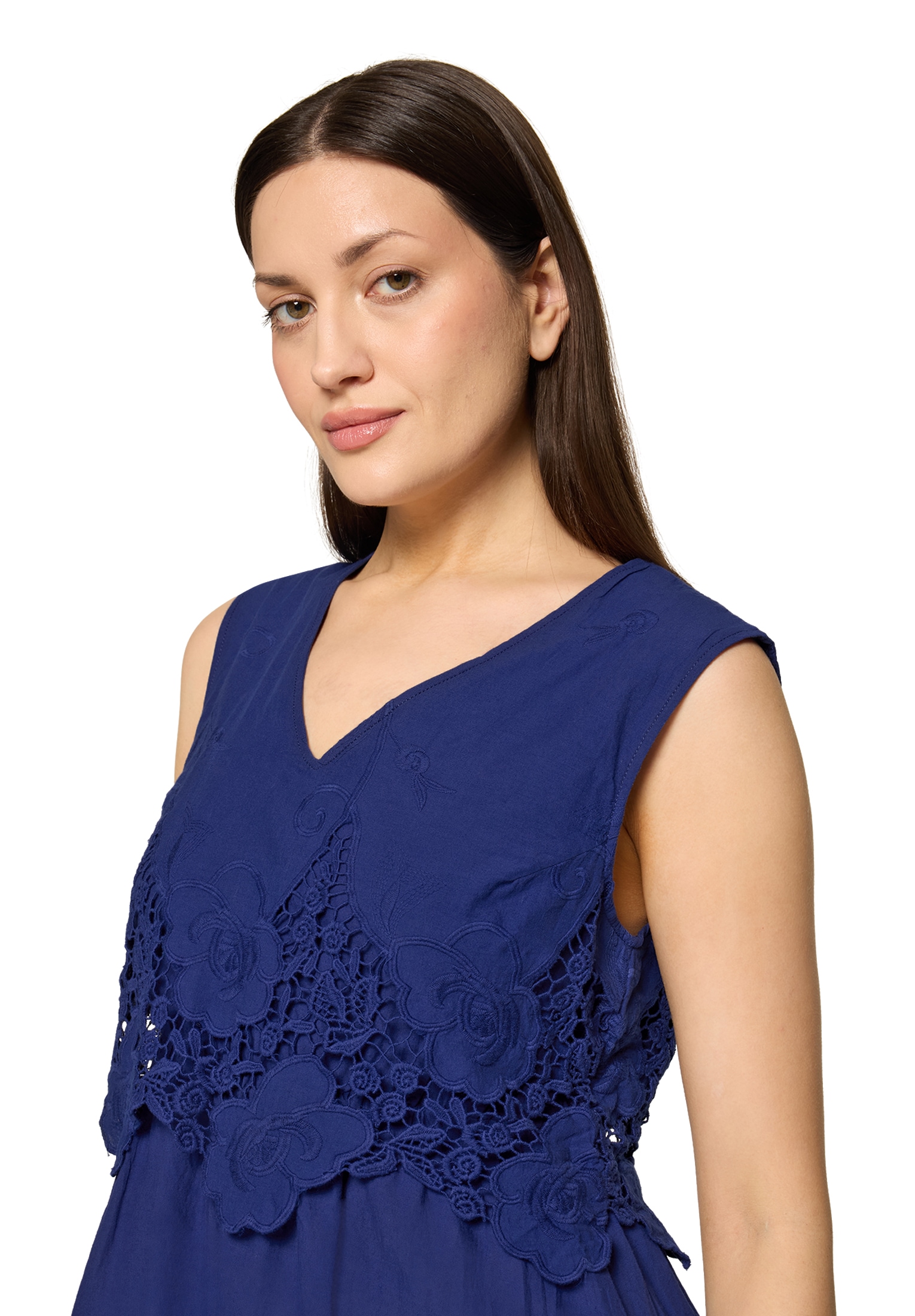 Betty Barclay Midikleid »Damen mit V-Ausschnitt« Ohne Tasche