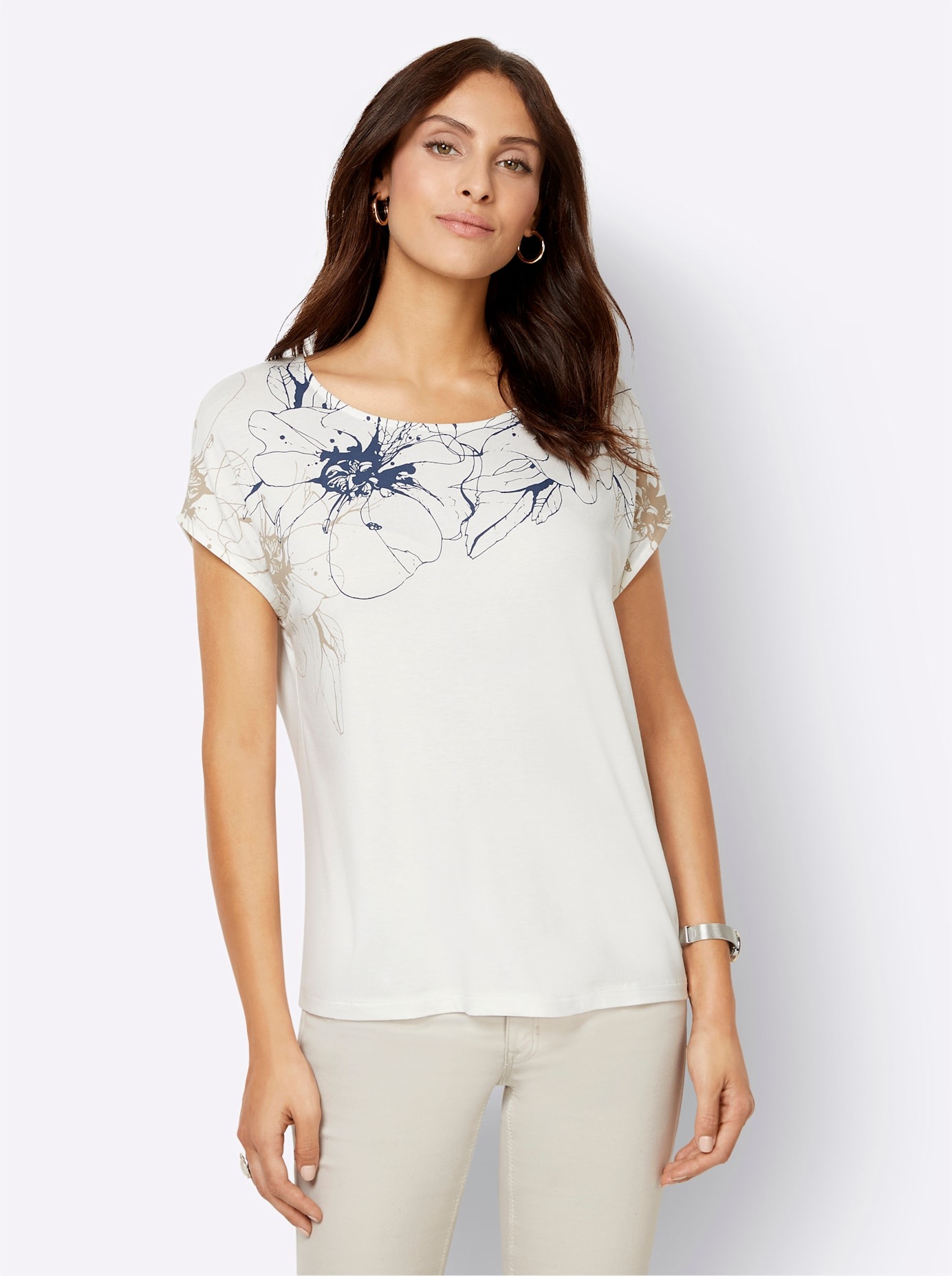 Lady Kurzarmshirt "Shirt" 1 Stk. tlg. günstig online kaufen