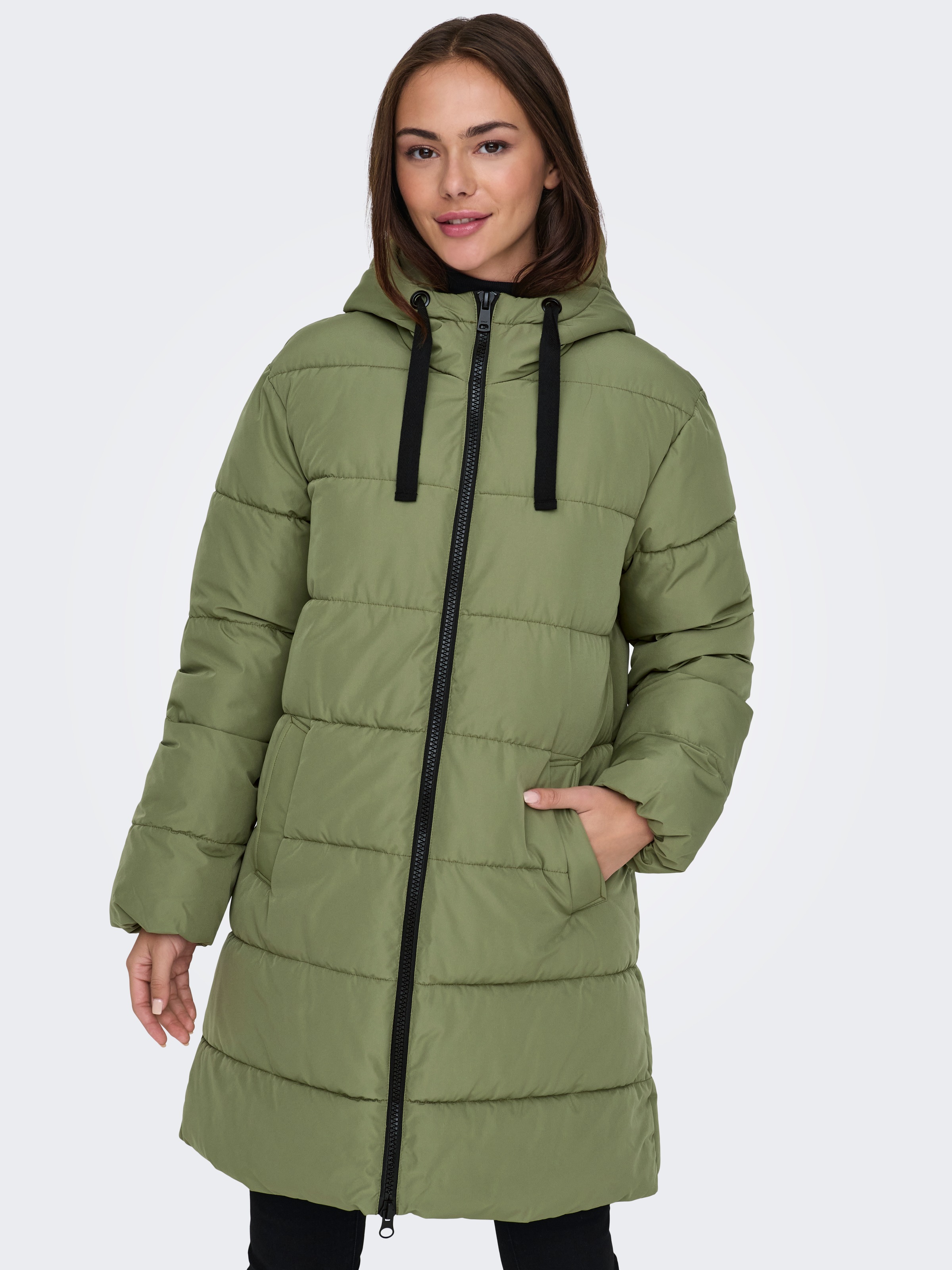 ONLY Steppmantel »ONLCLAIR PUFFER HOOD COAT OTW CC«