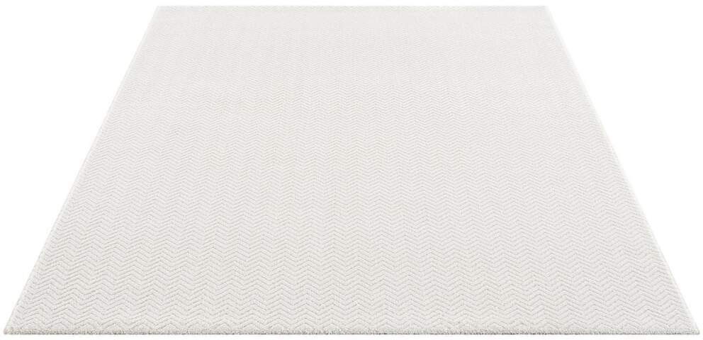 Carpet City Teppich "Friseé-Teppich FANCY805" rechteckig 12 mm Höhe Läufer, günstig online kaufen