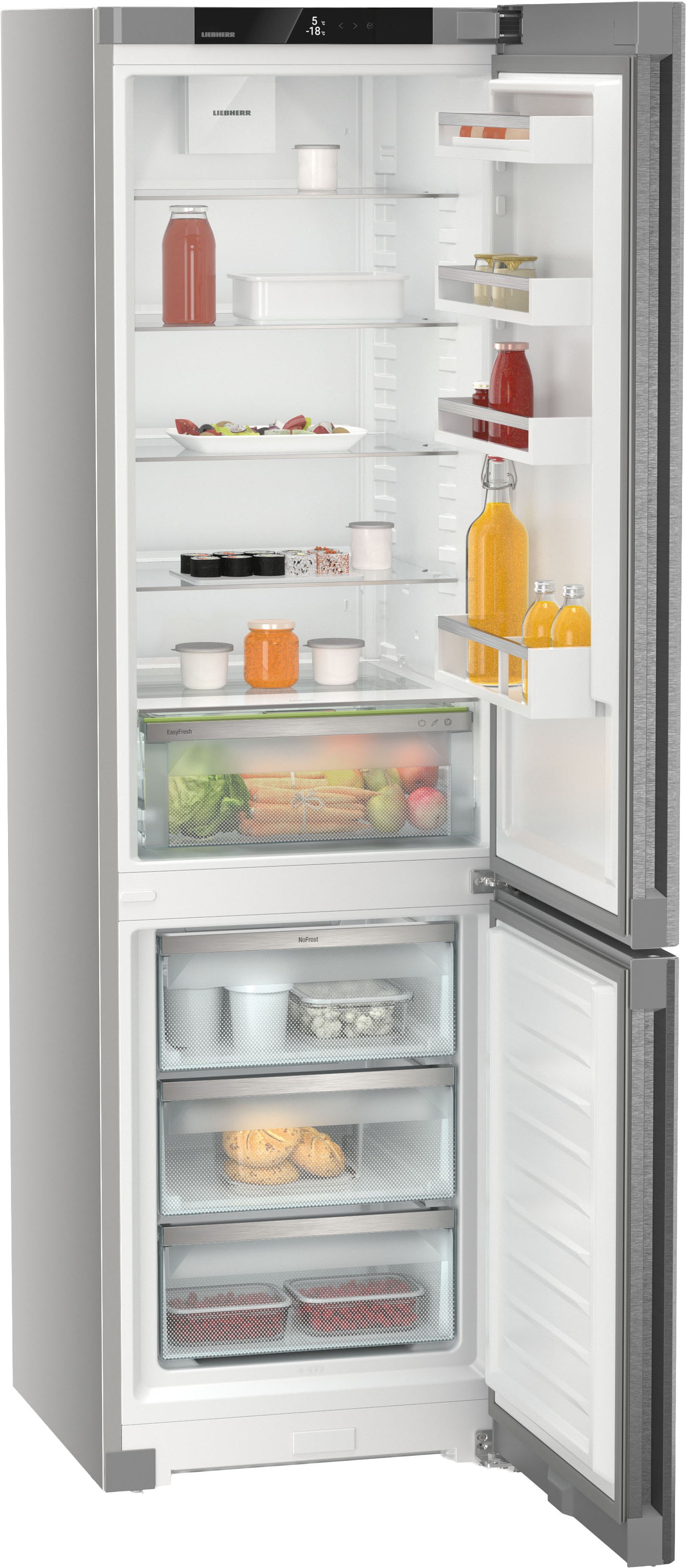 Liebherr Kühl-/Gefrierkombination »KGNsd 57Vc03_091474851« 201,5 cm hoch 59,7 cm breit