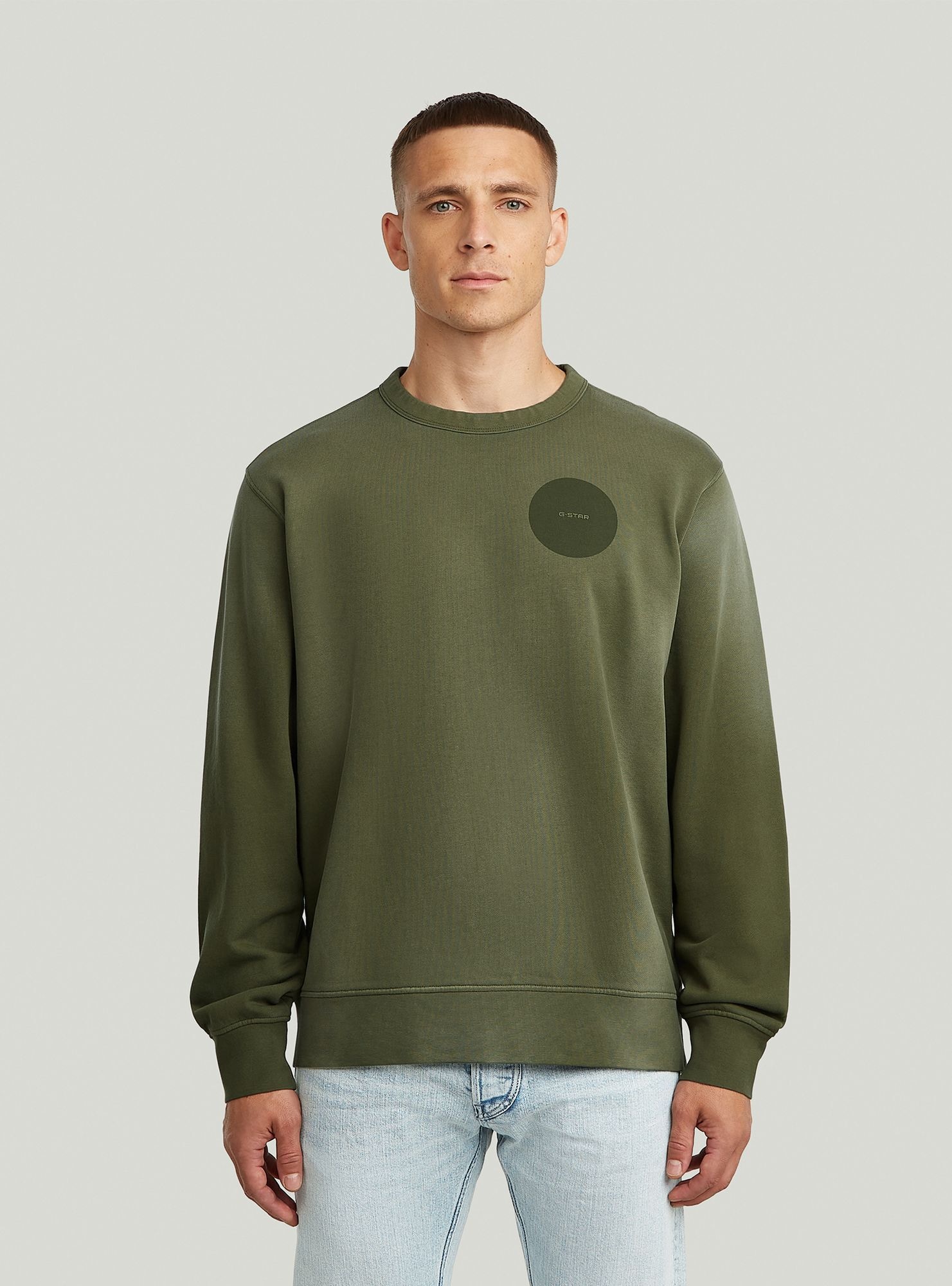 G-STAR Longpullover "Sunfaded Sweatshirt" günstig online kaufen